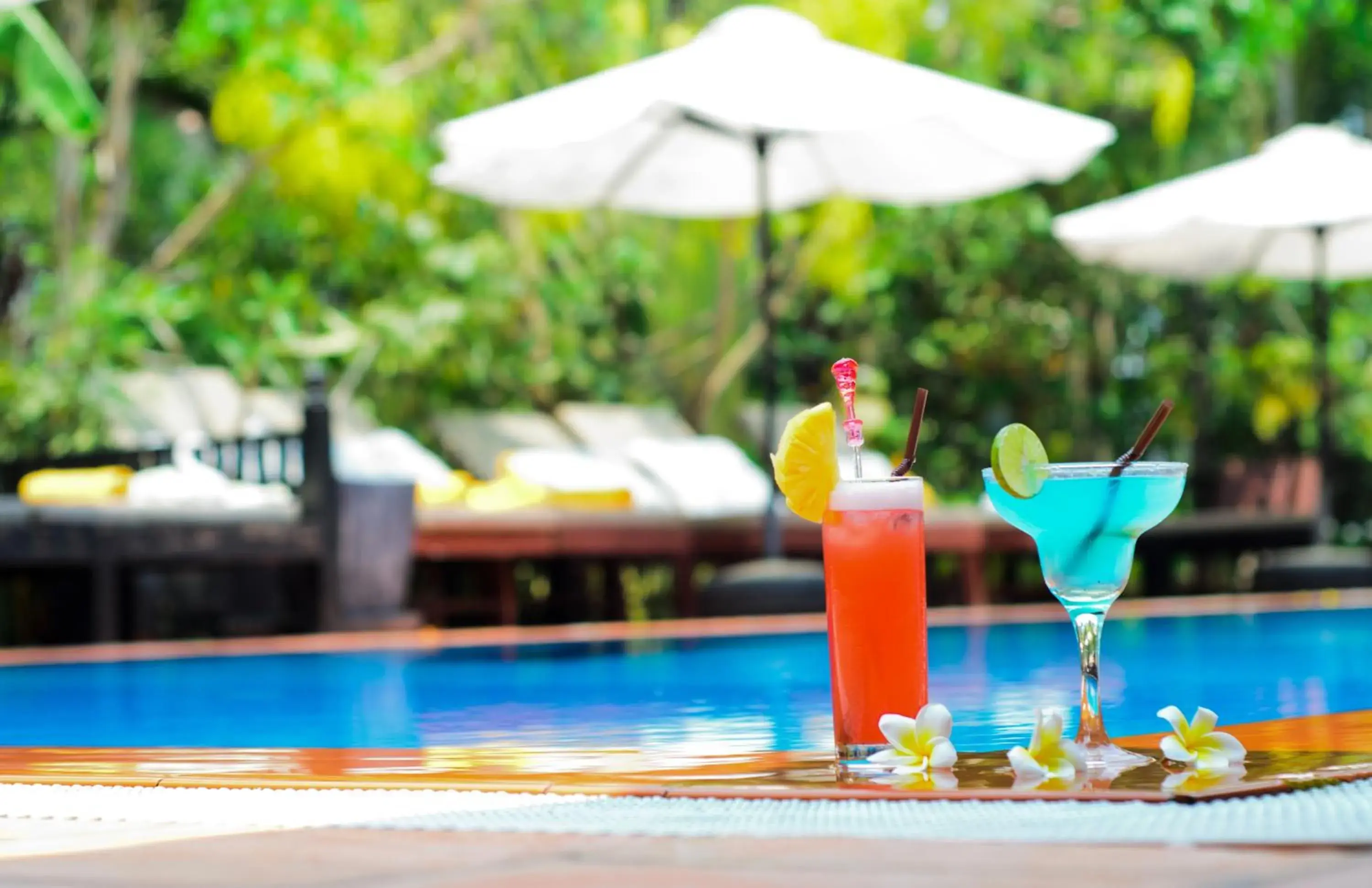 Drinks, Swimming Pool in Sonalong Boutique Village and Resort
