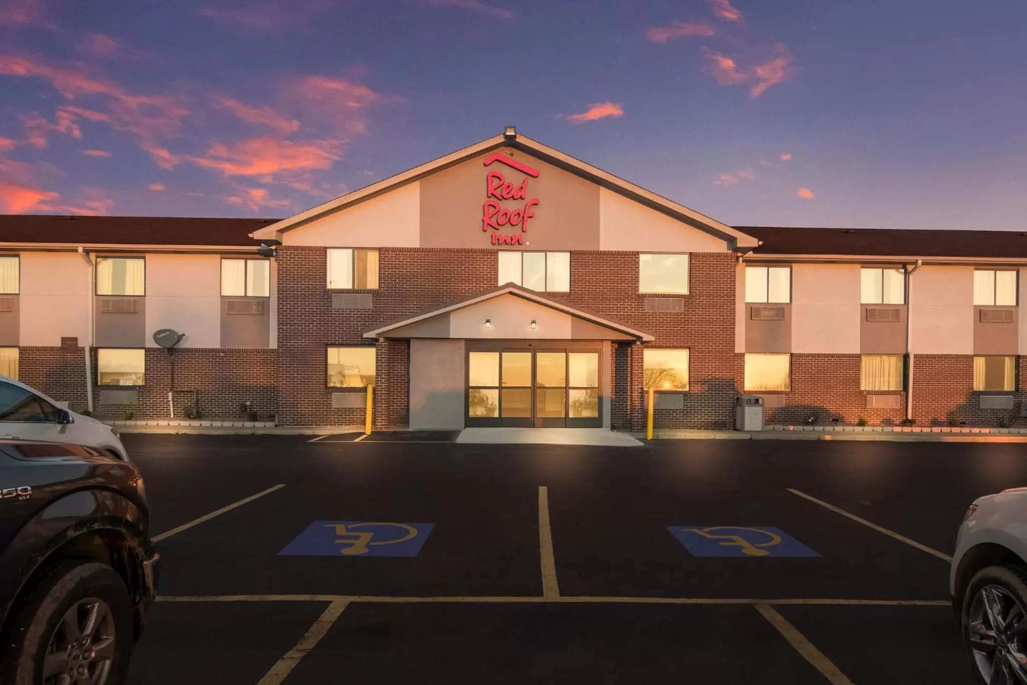 Property building in Red Roof Inn Greensburg