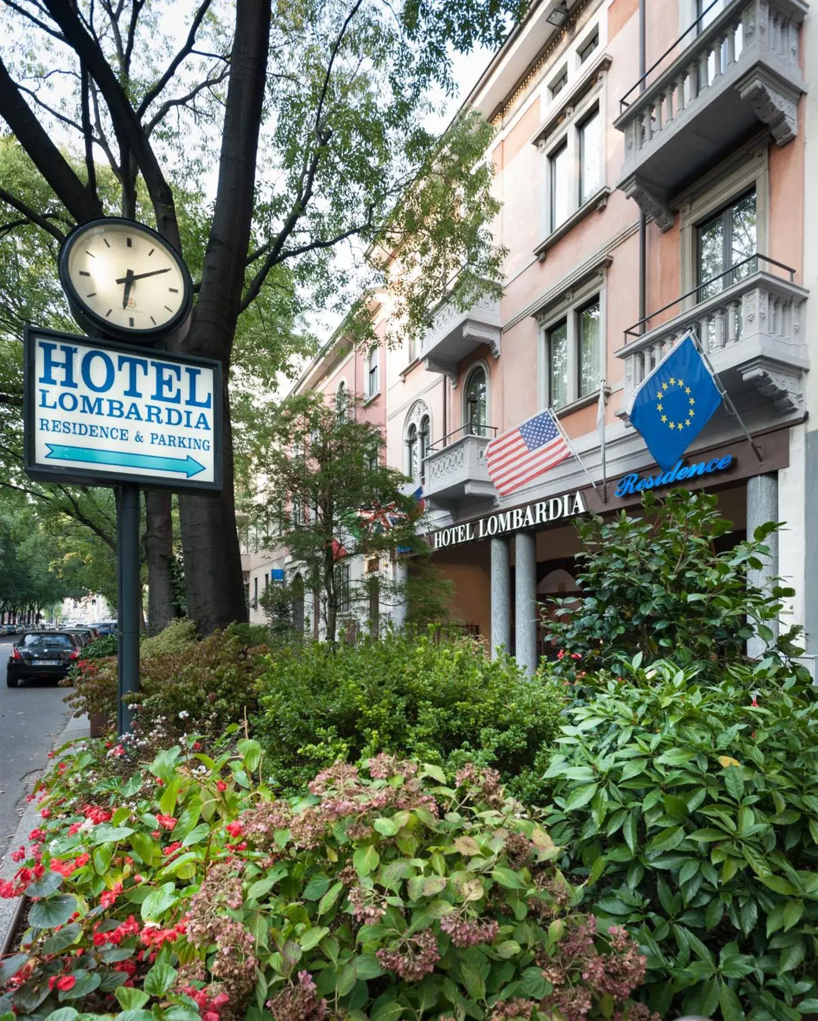 Property building, Property Logo/Sign in Hotel Lombardia