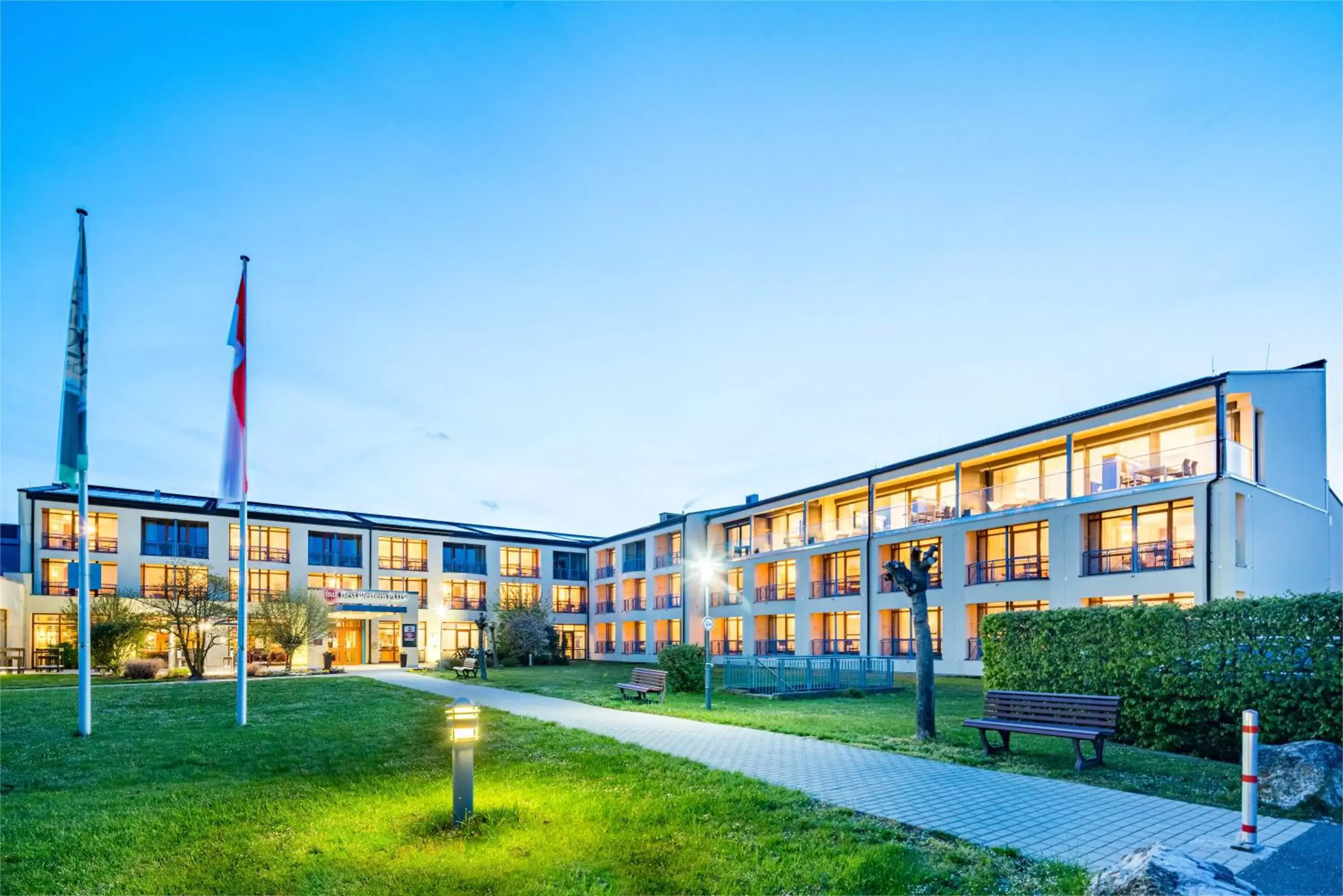 Property Building in Best Western Plus Kurhotel an der Obermaintherme