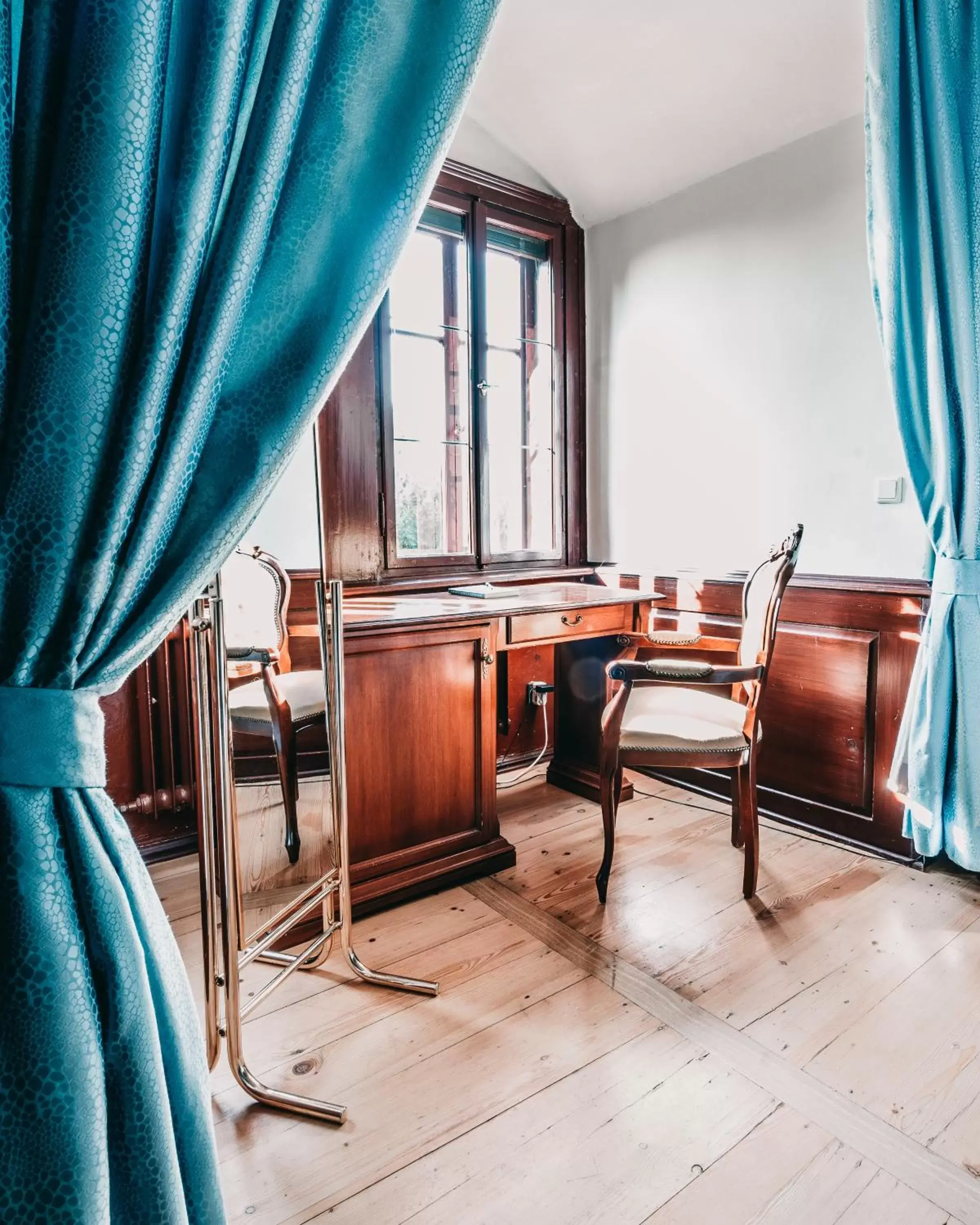 Living room in Romantik Hotel Schloss Hohenstein