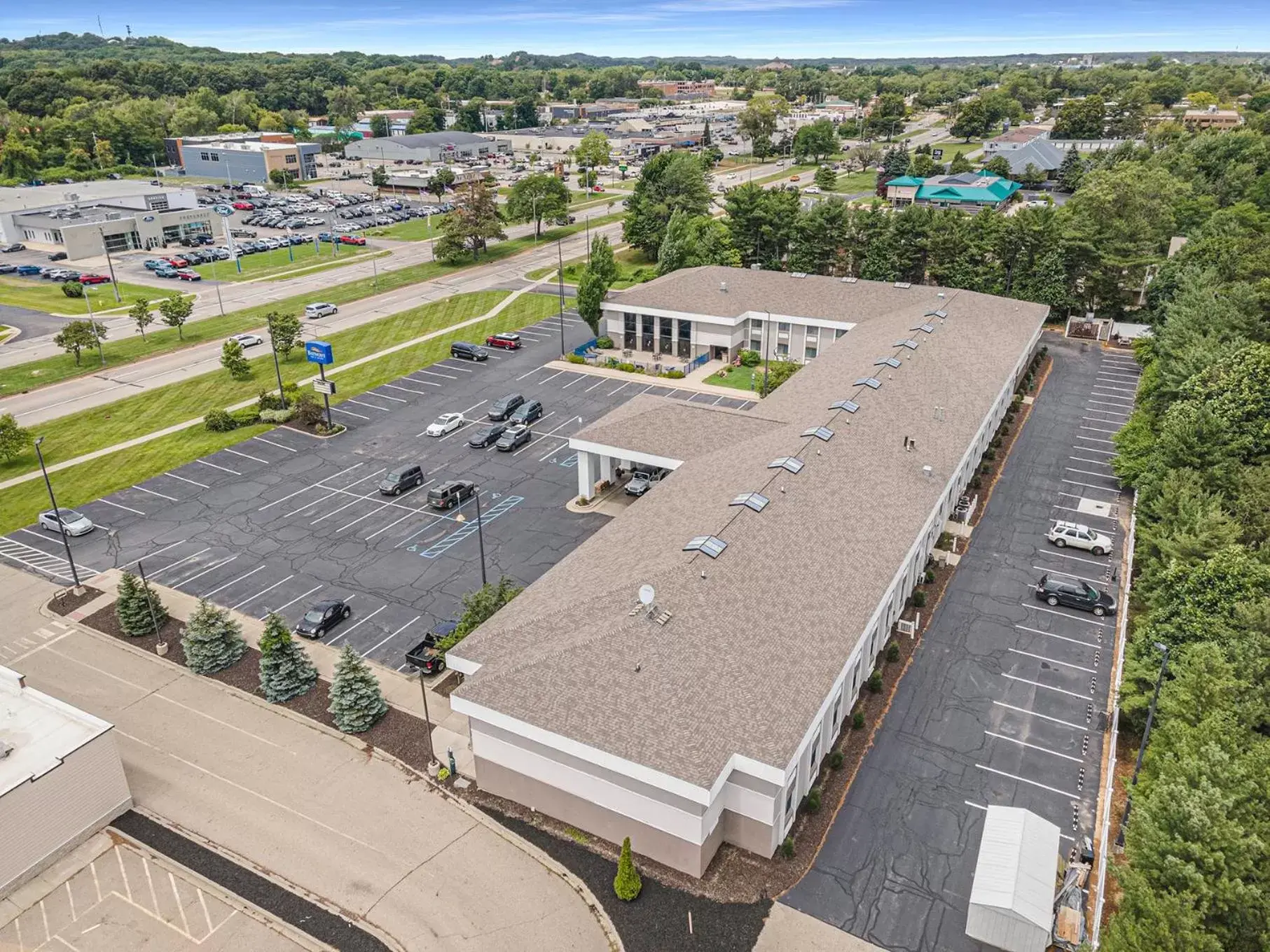 Property building, Bird's-eye View in Baymont by Wyndham Grand Haven