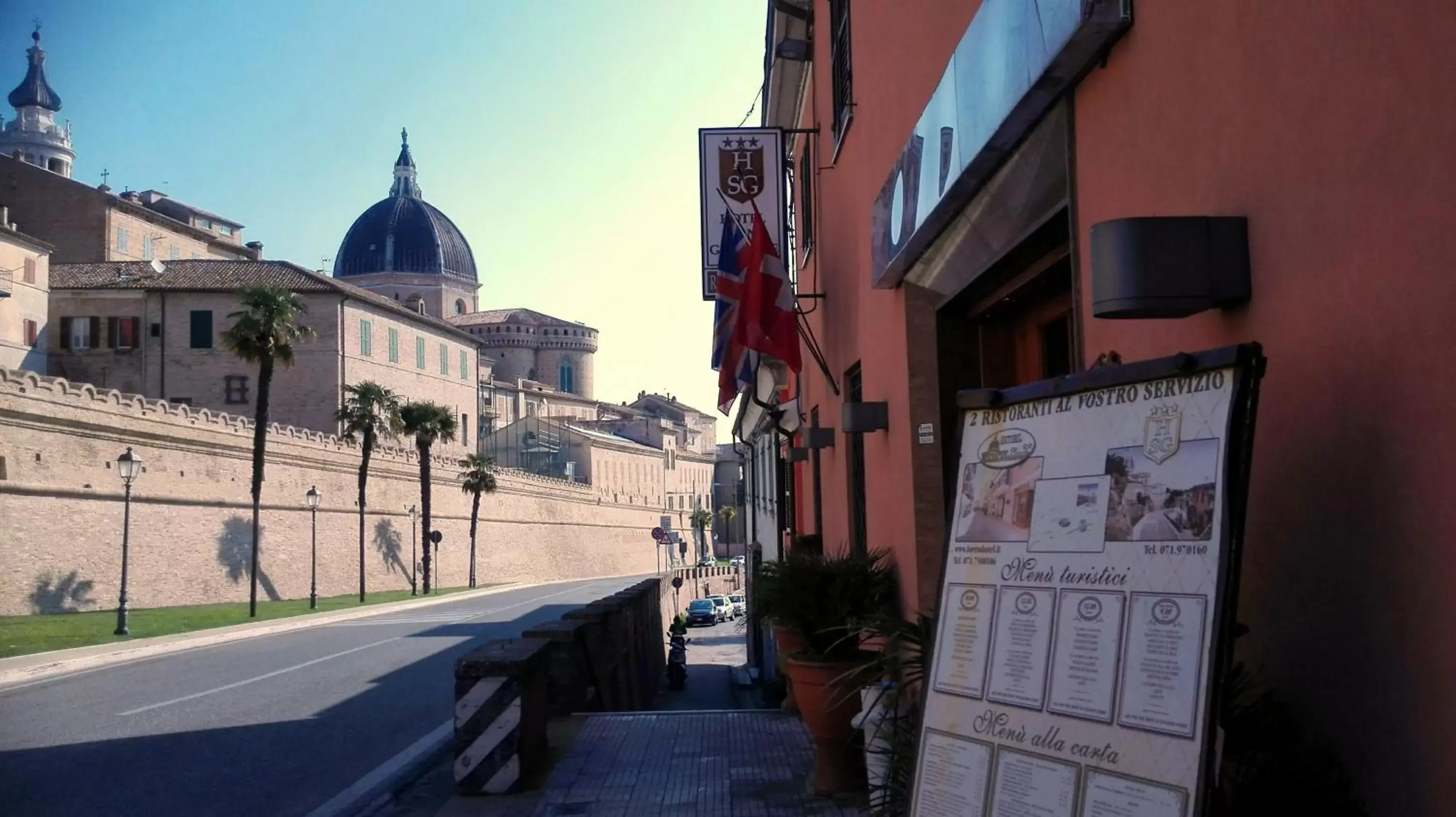 Facade/entrance in San Gabriele