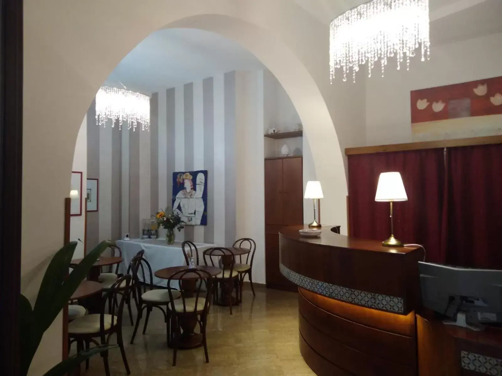 Communal lounge/ TV room in Garibaldi Relais