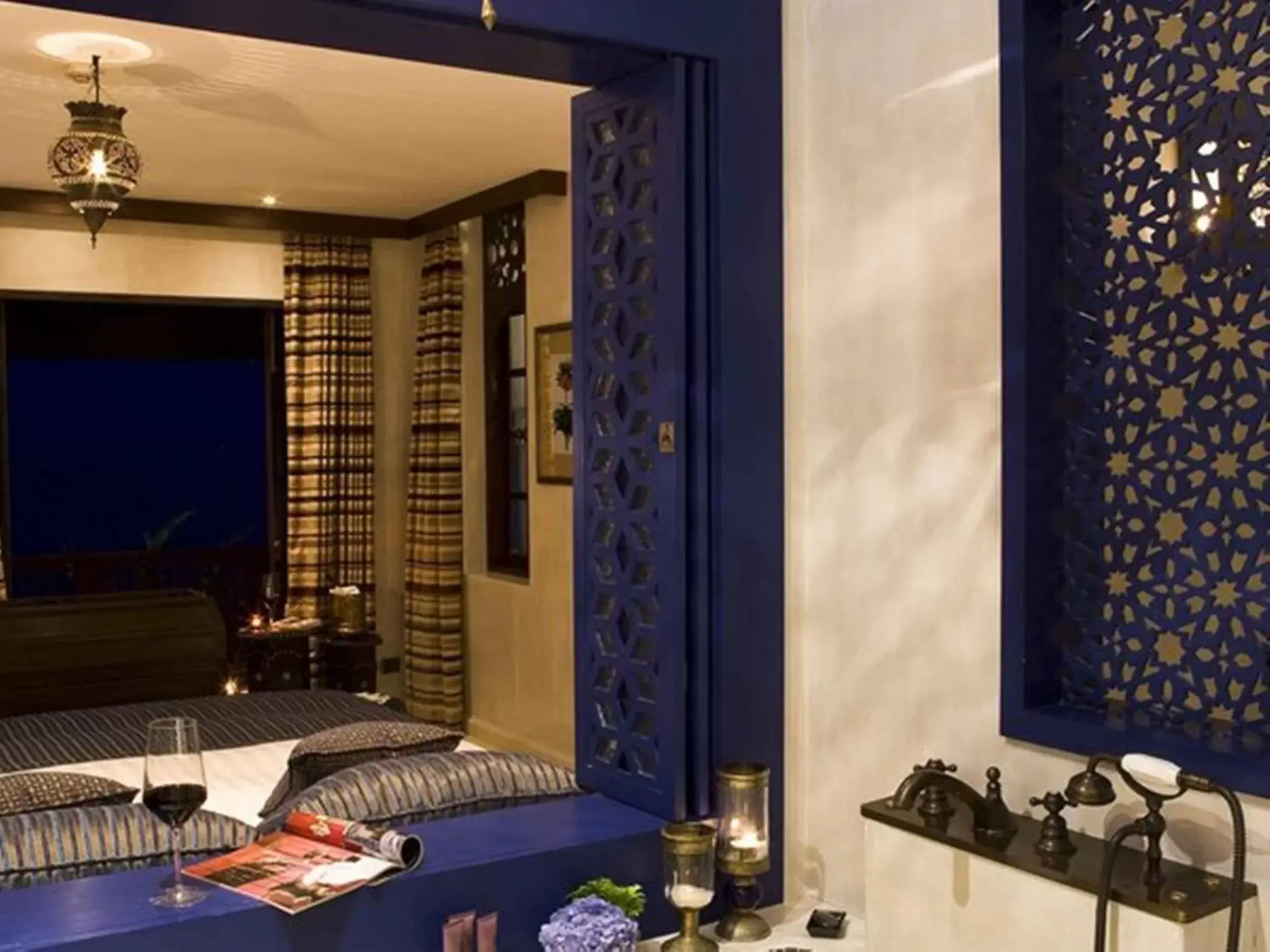 Bedroom, Seating Area in Villa Maroc Resort