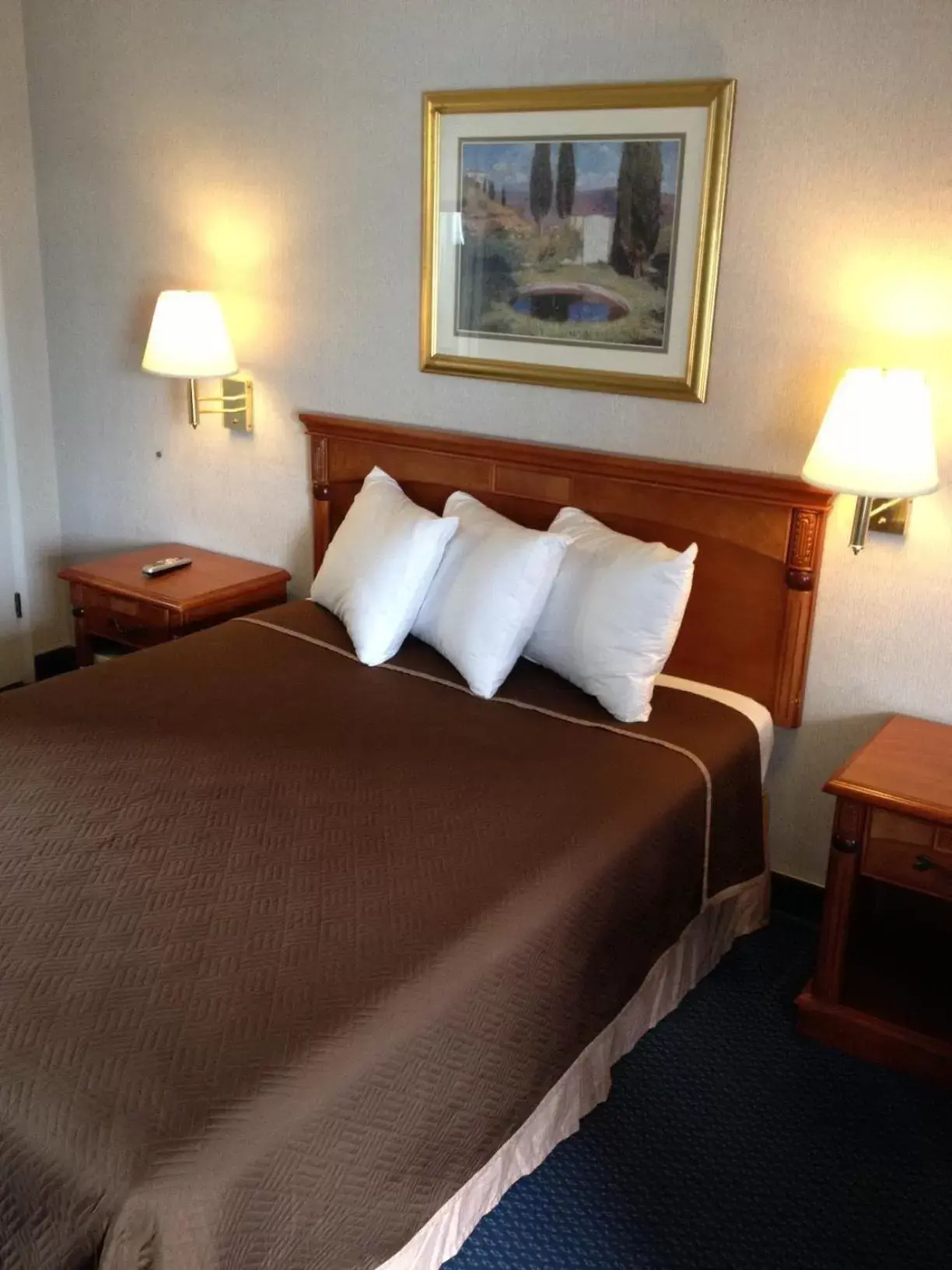 Bed in Travelodge by Wyndham Santa Rosa Wine Country