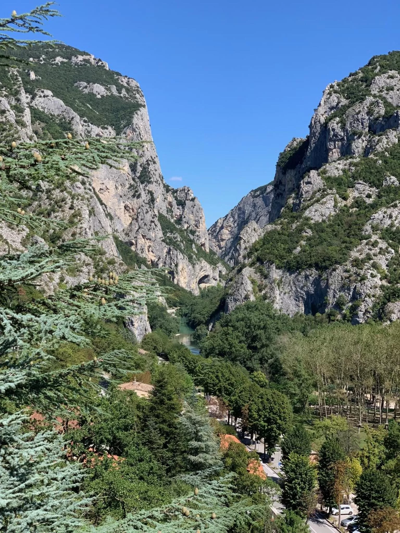 Landmark view in La Forestale Luxury Ecolodge B&B Primo Piano