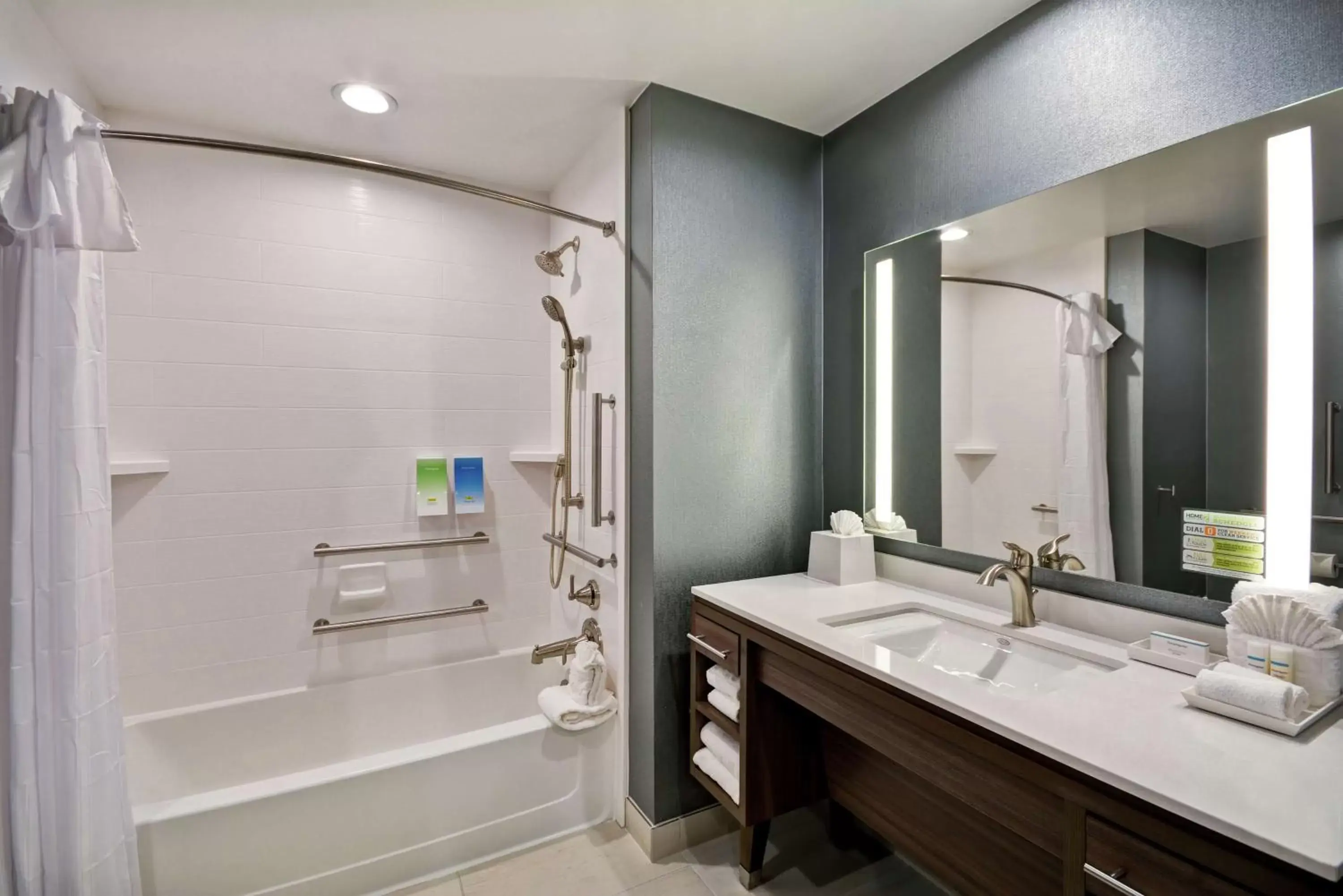 Bathroom in Home2 Suites Plano Legacy West