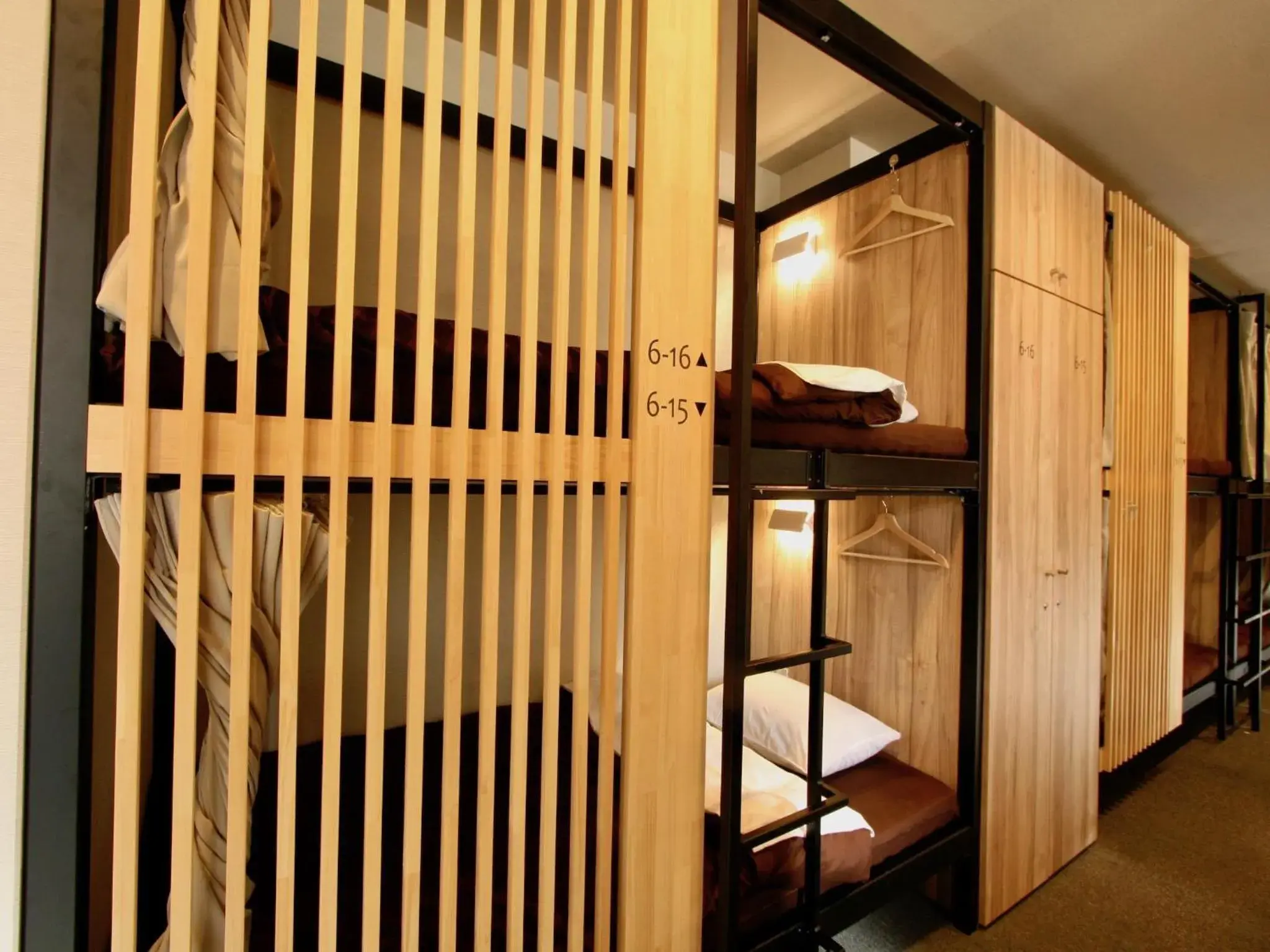 Bedroom, Bunk Bed in Namba Guesthouse HIVE