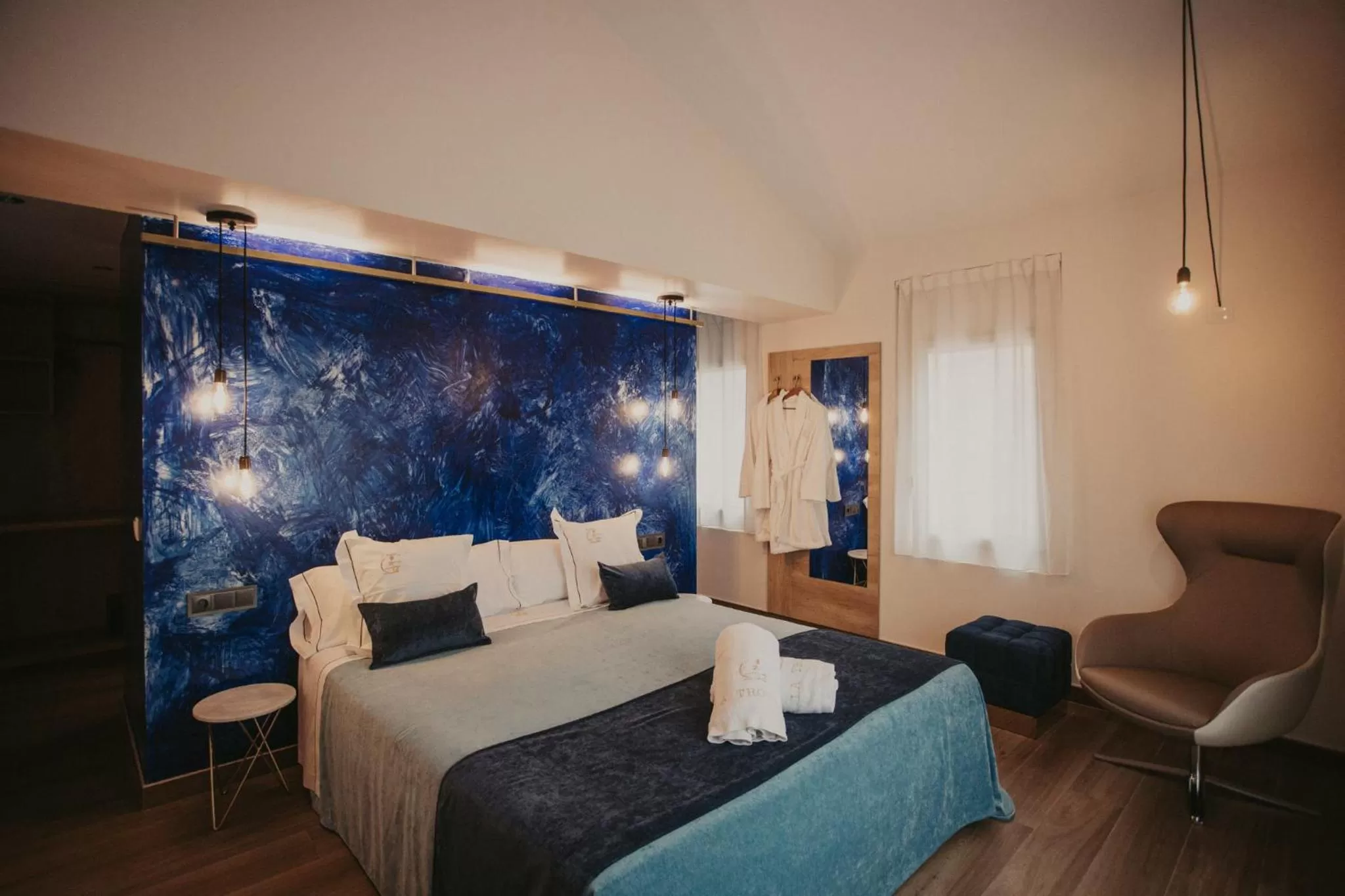 Bed in La Trobada Hotel Boutique