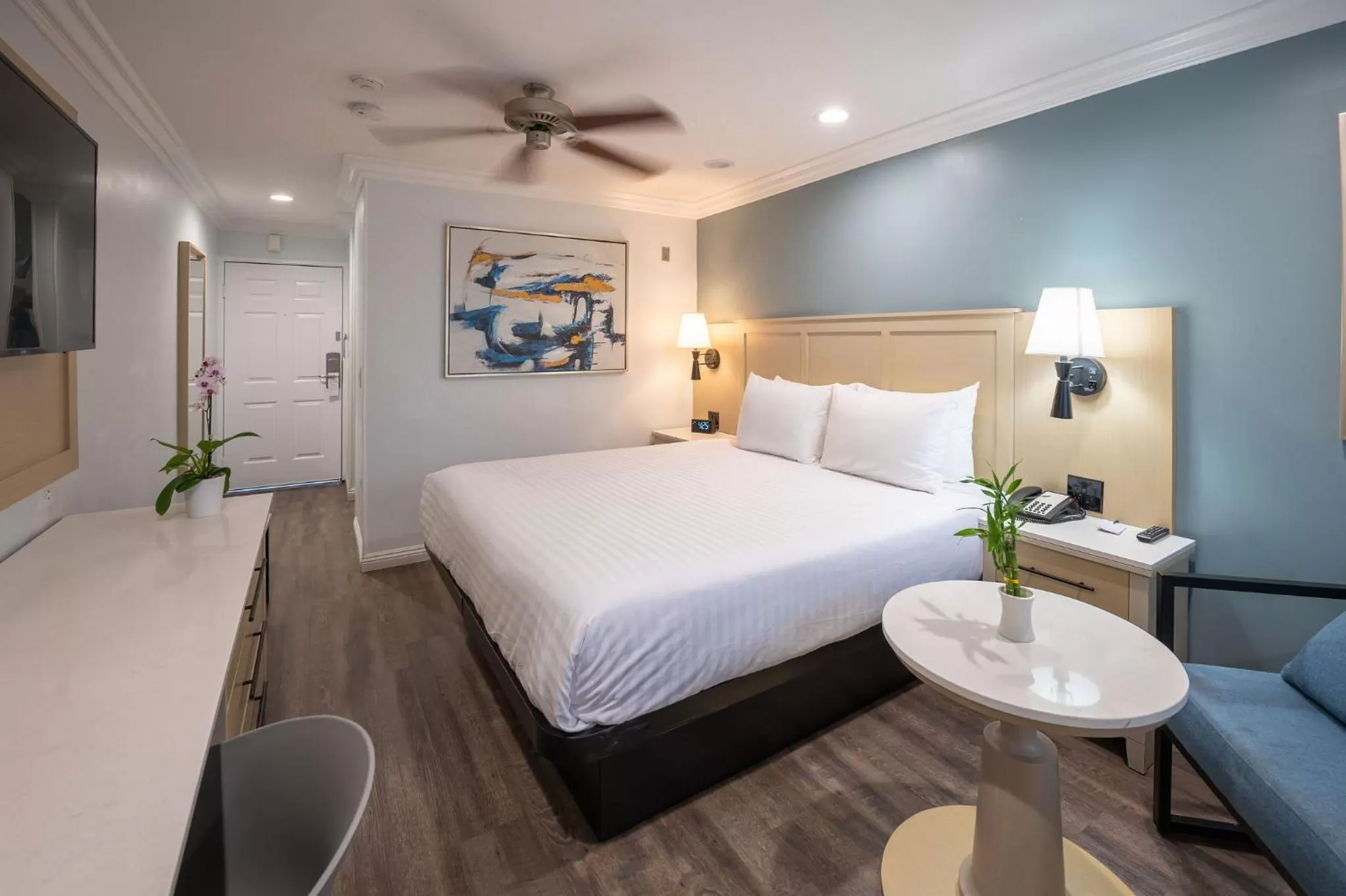 Bed in Ramada by Wyndham Redondo Beach