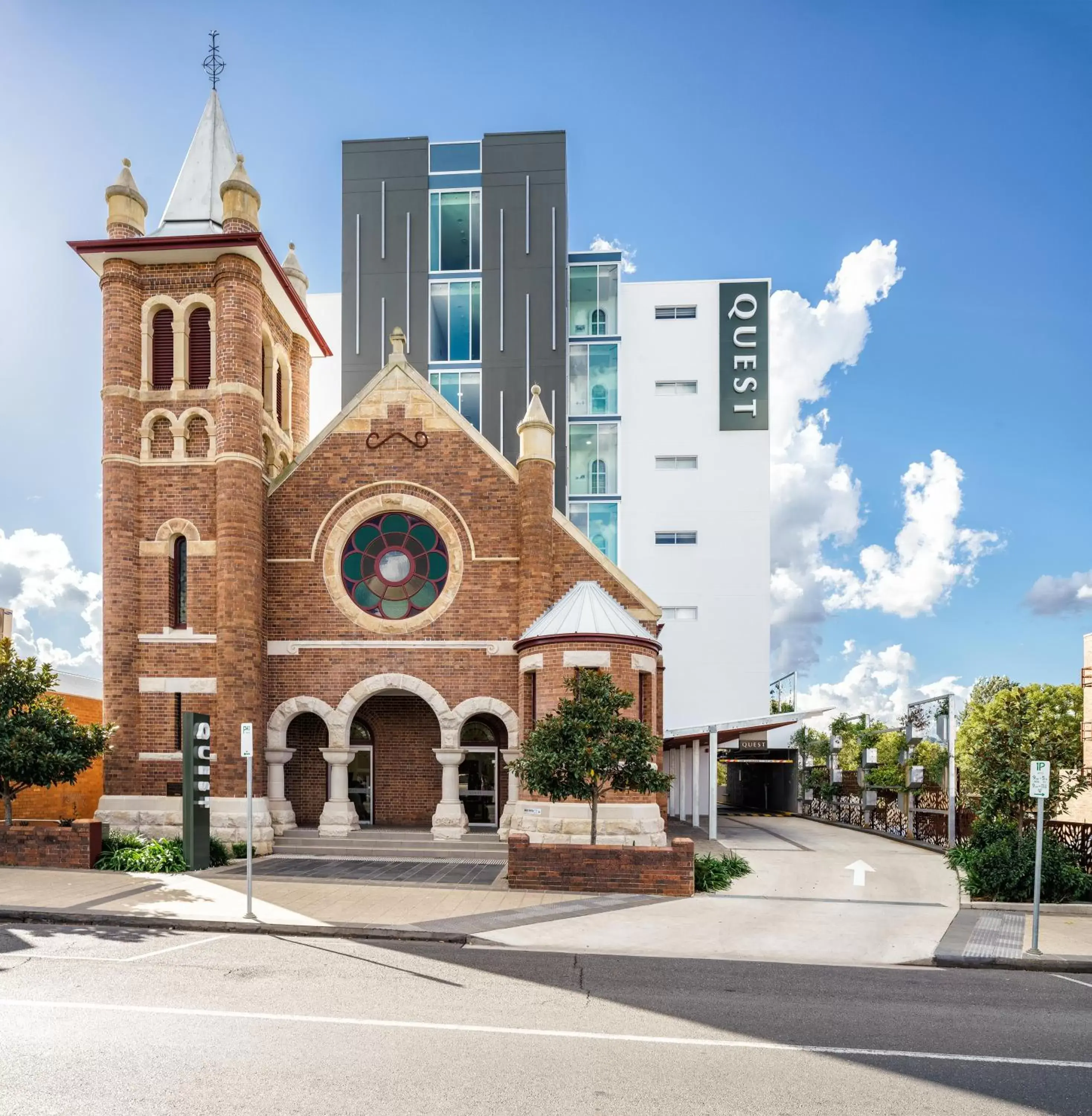 Facade/entrance, Property Building in Quest Toowoomba