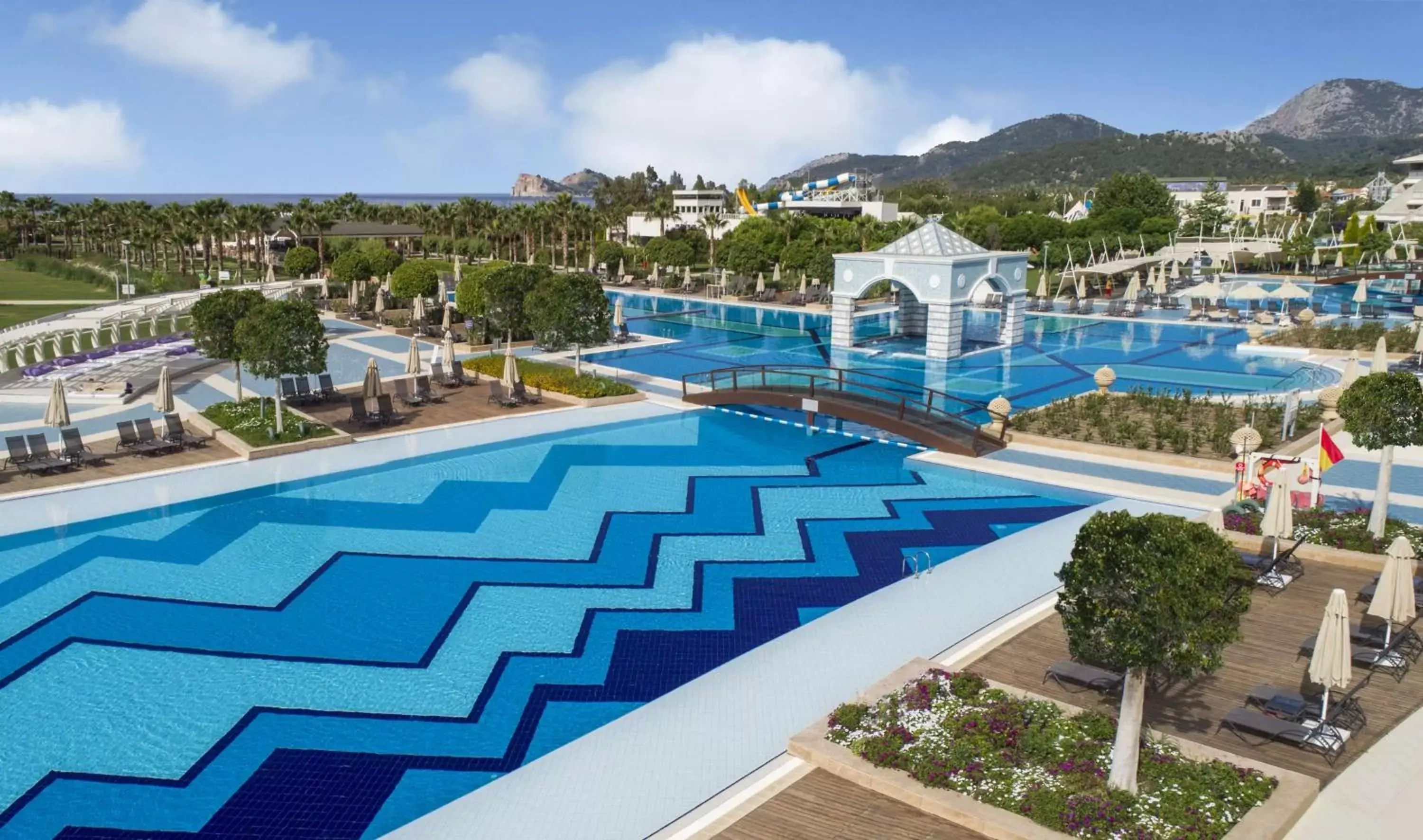 Pool View in Hilton Dalaman Sarigerme Resort & Spa