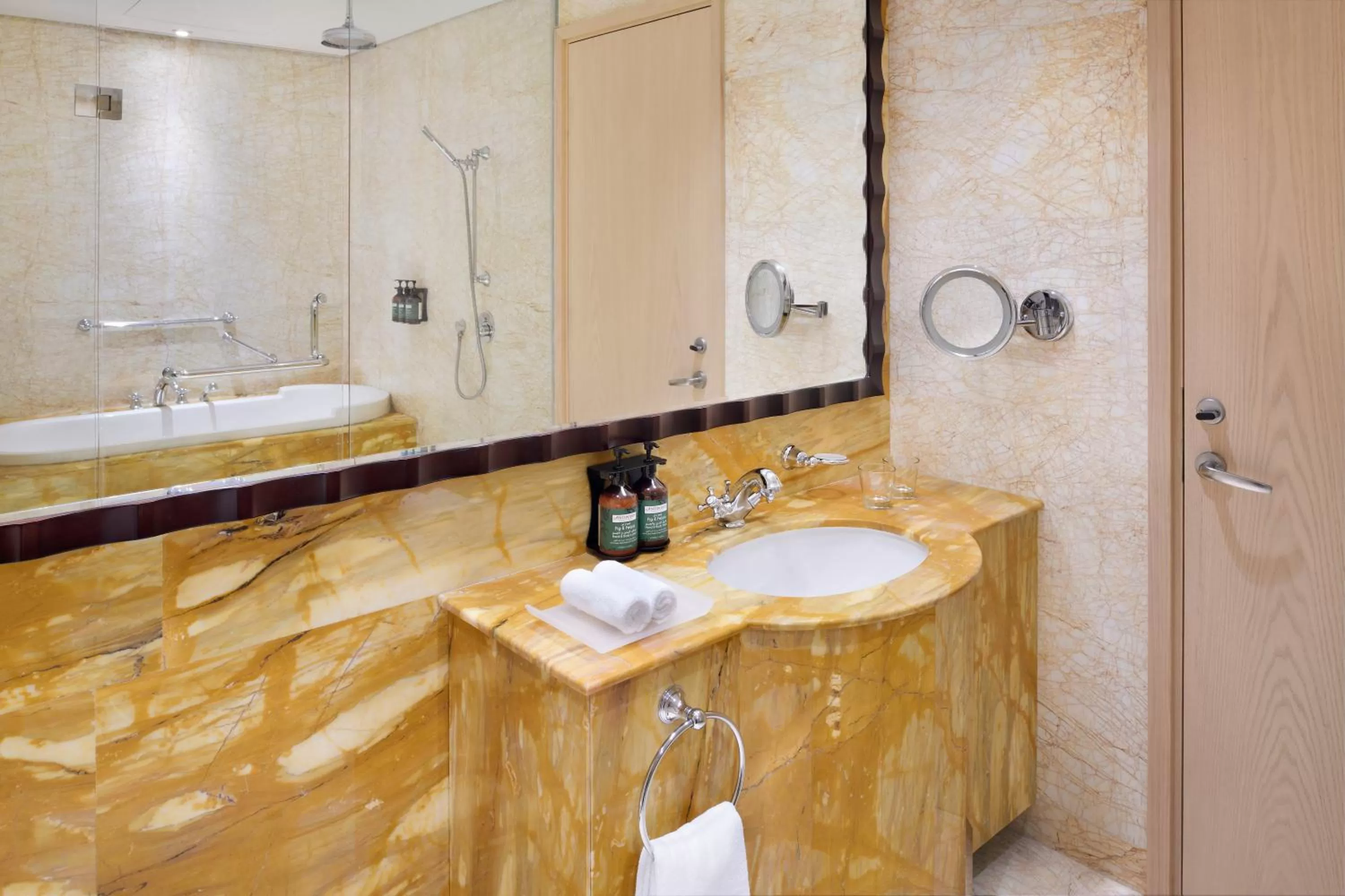 Bathroom in Crowne Plaza - Dubai Jumeirah by IHG