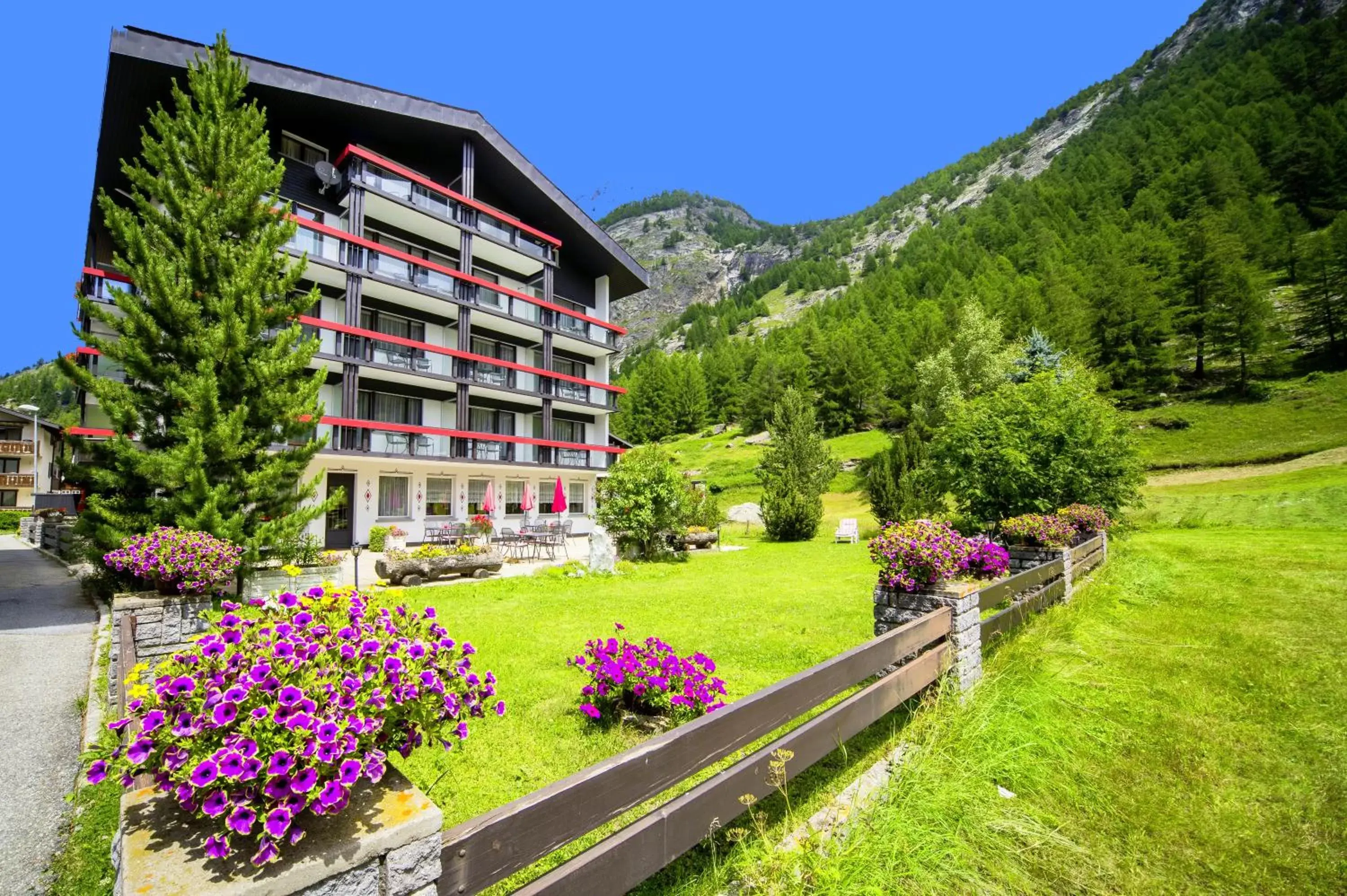 Summer, Property Building in Hotel Alpenhof