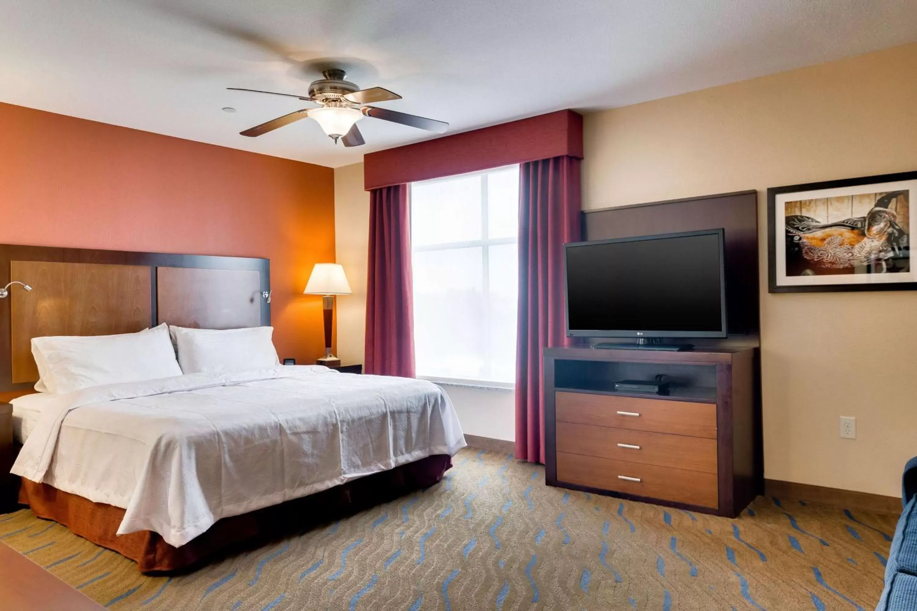 Bed in Homewood Suites by Hilton Fort Worth Medical Center
