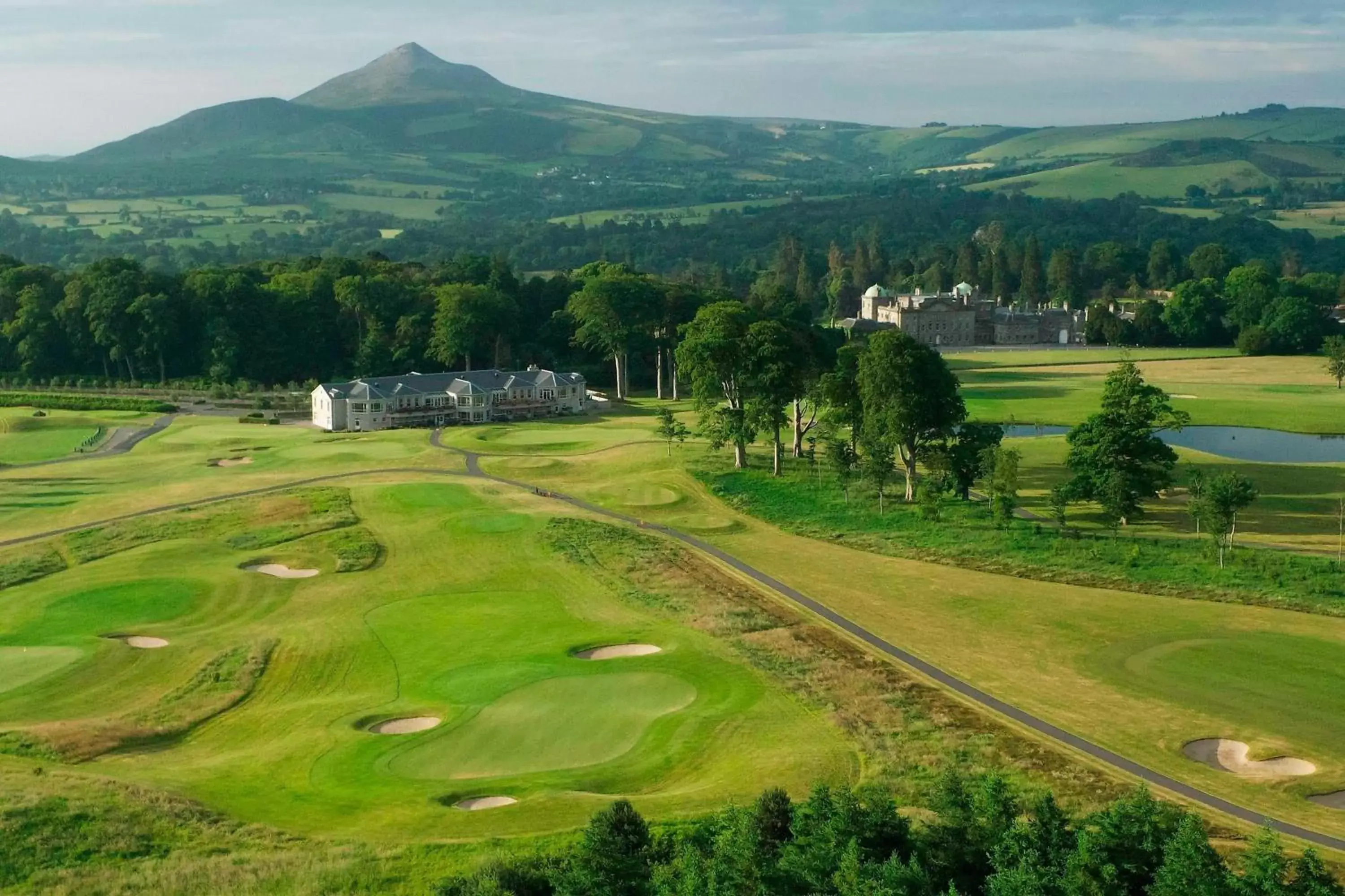 Golfcourse in Powerscourt Hotel, Autograph Collection