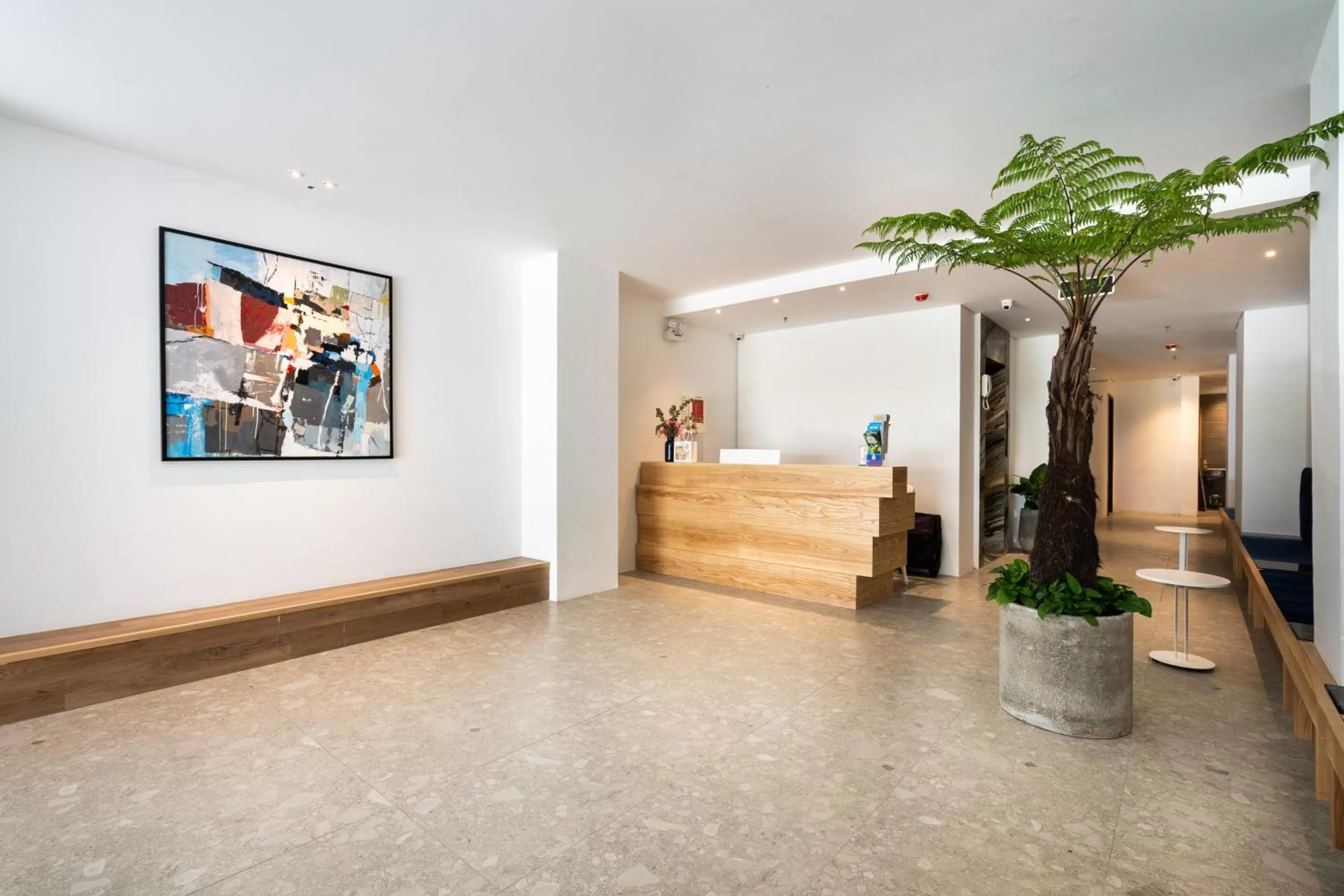 Lobby or reception in Haven Hut Hotel