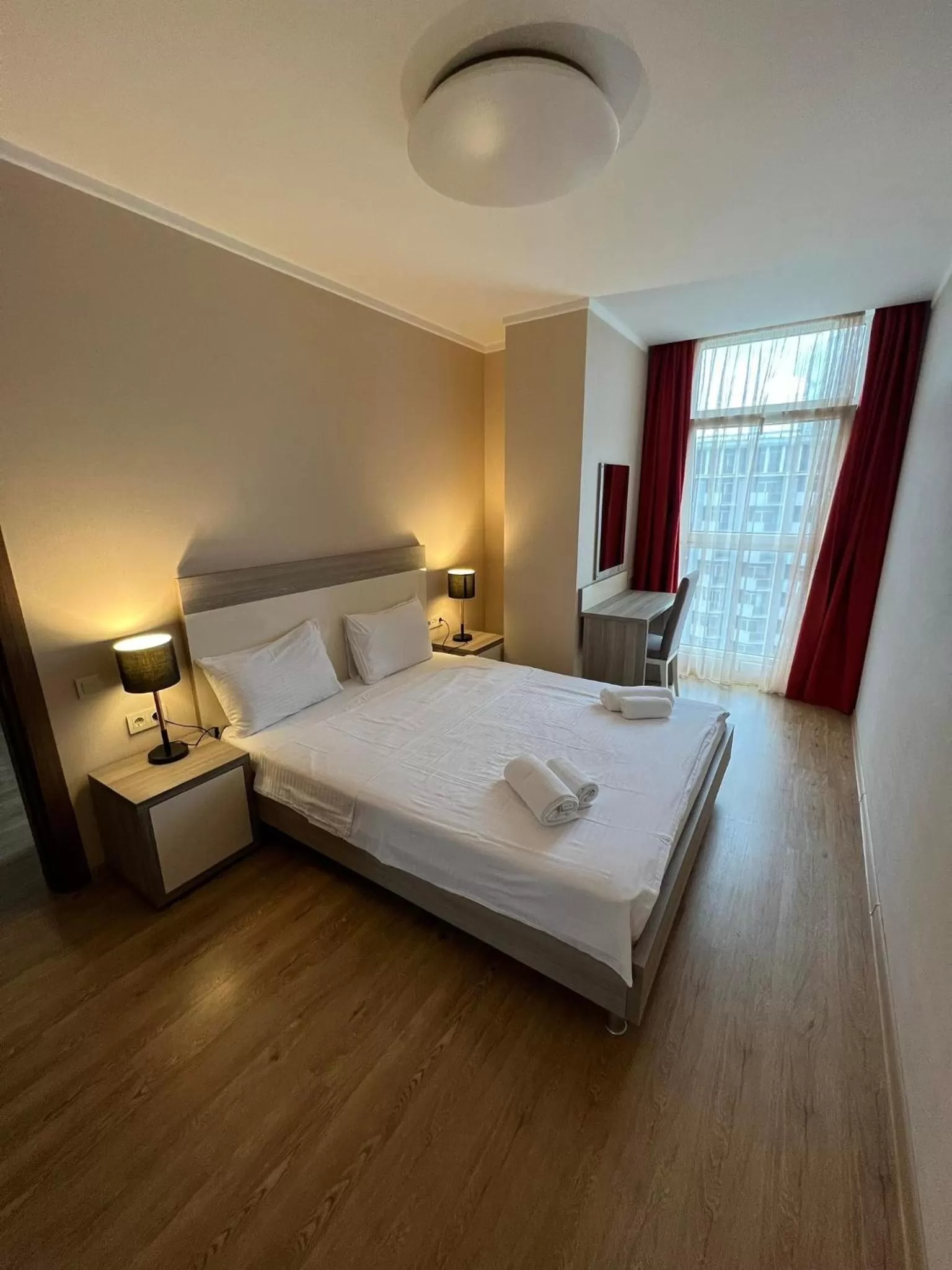 Bed in Holiday Lux Sea Towers Batumi