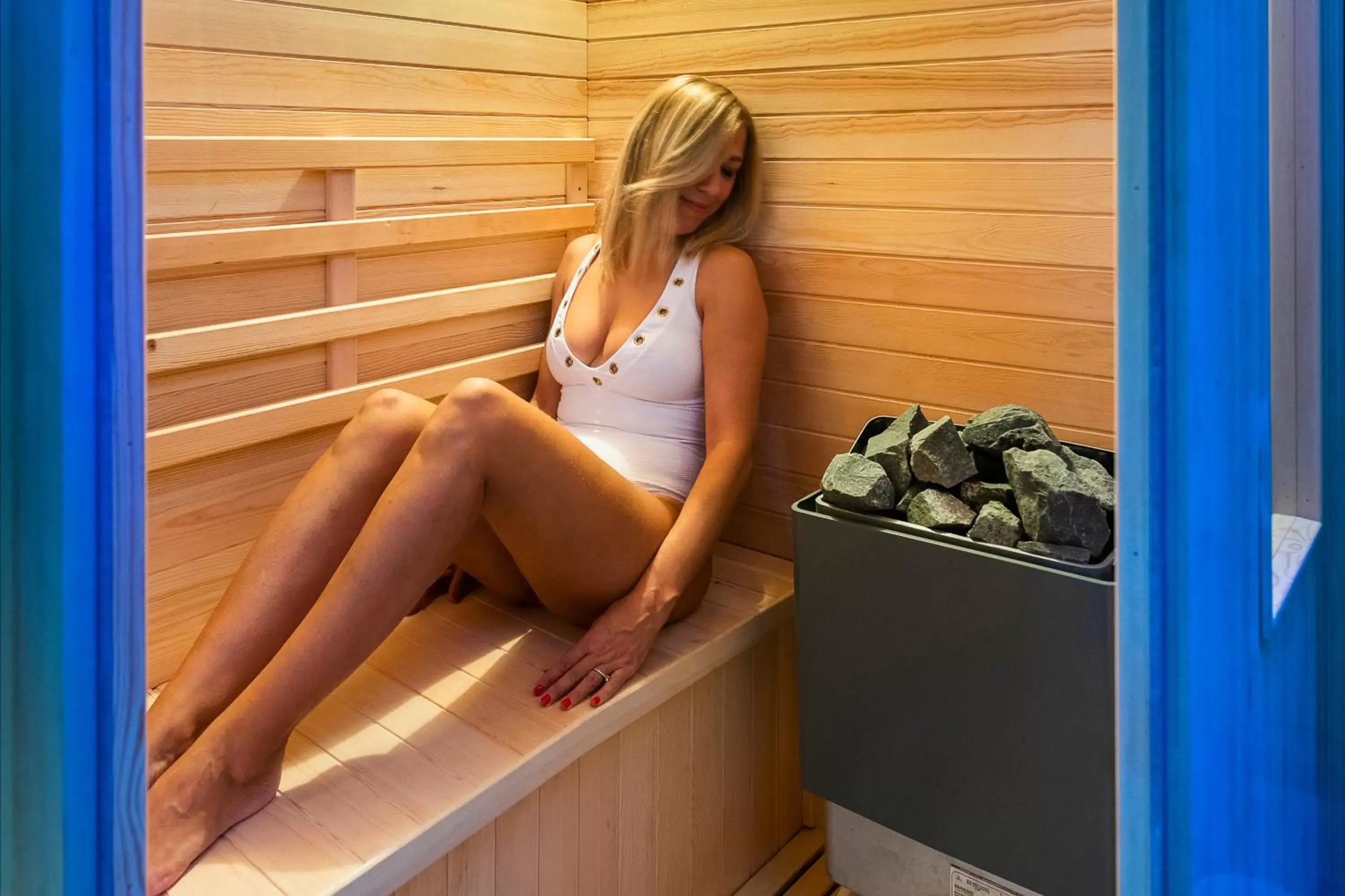 Sauna in Hotel Relais Dei Papi