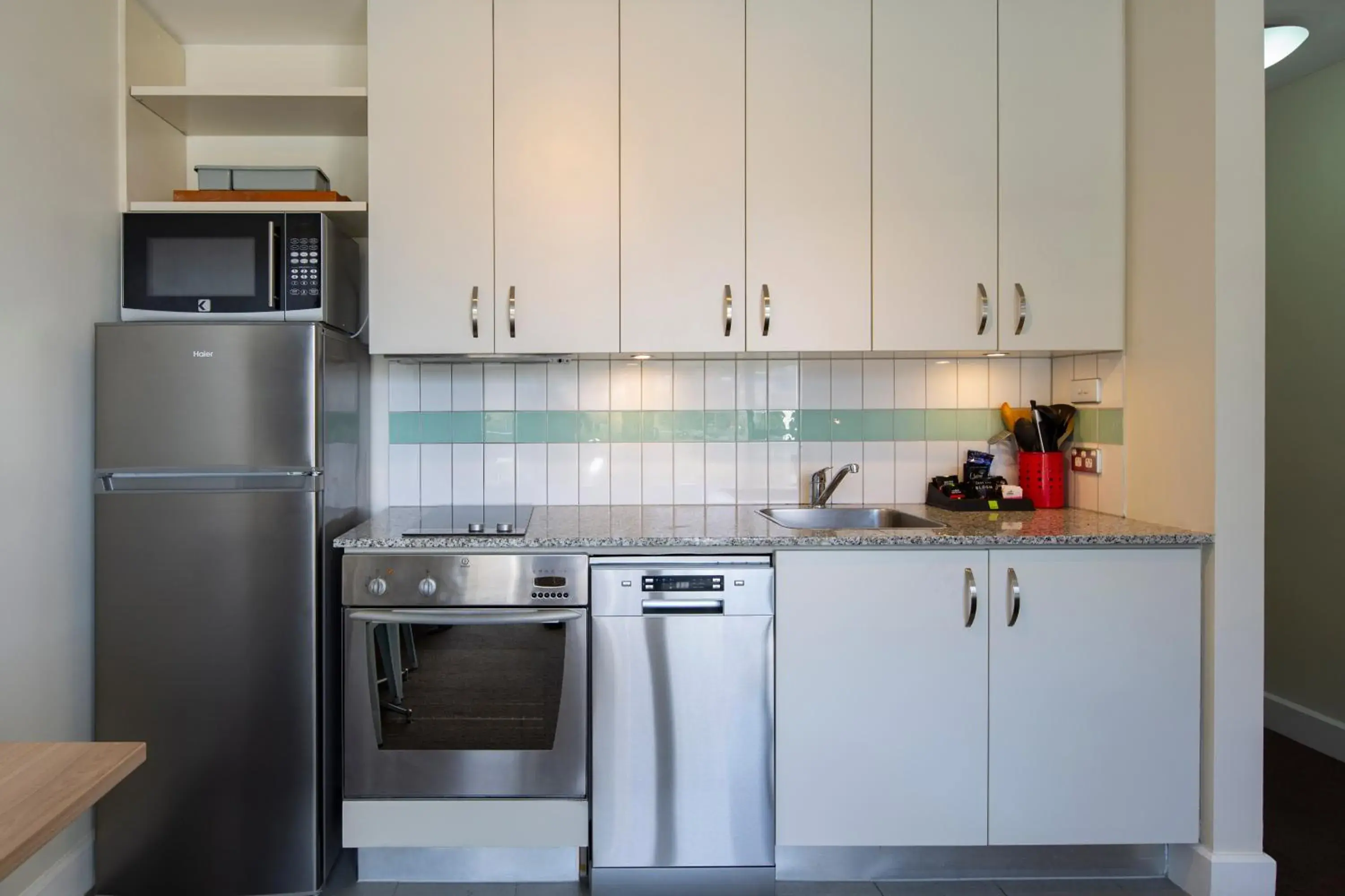 Kitchen/Kitchenette in The Whistler Holiday Apartments