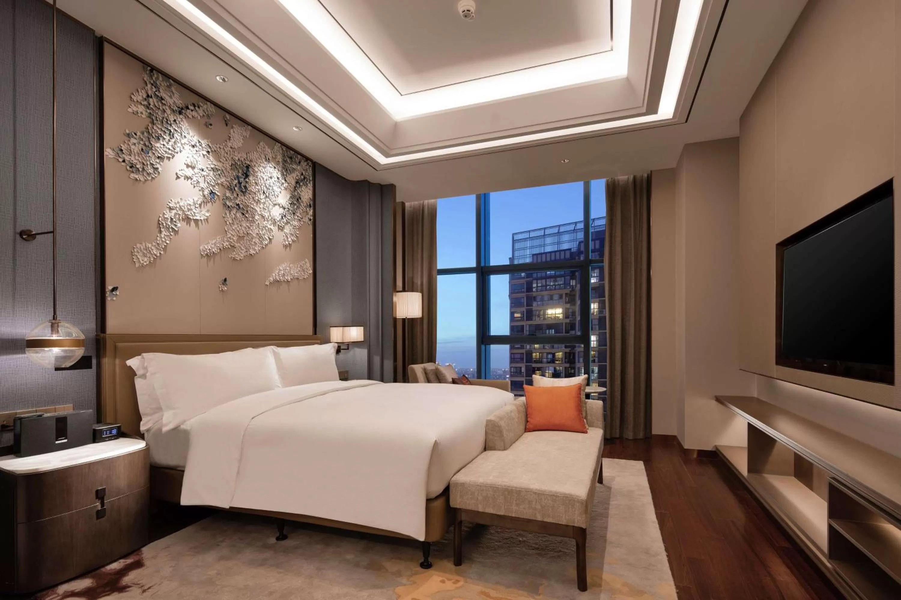Bedroom, Bed in Doubletree By Hilton Yangzhou