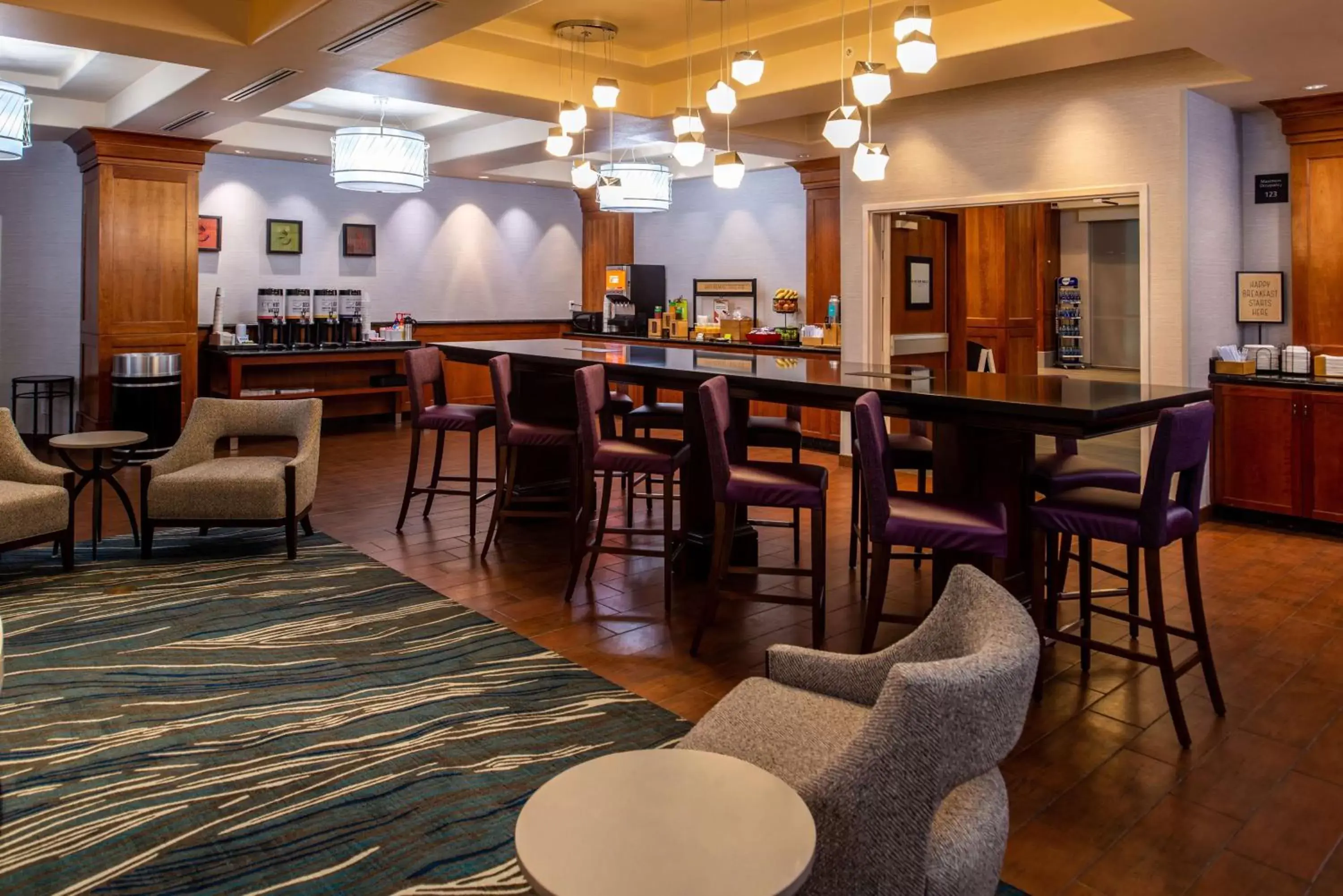 Dining area, Restaurant/Places to Eat in Hampton Inn & Suites Boise/Spectrum