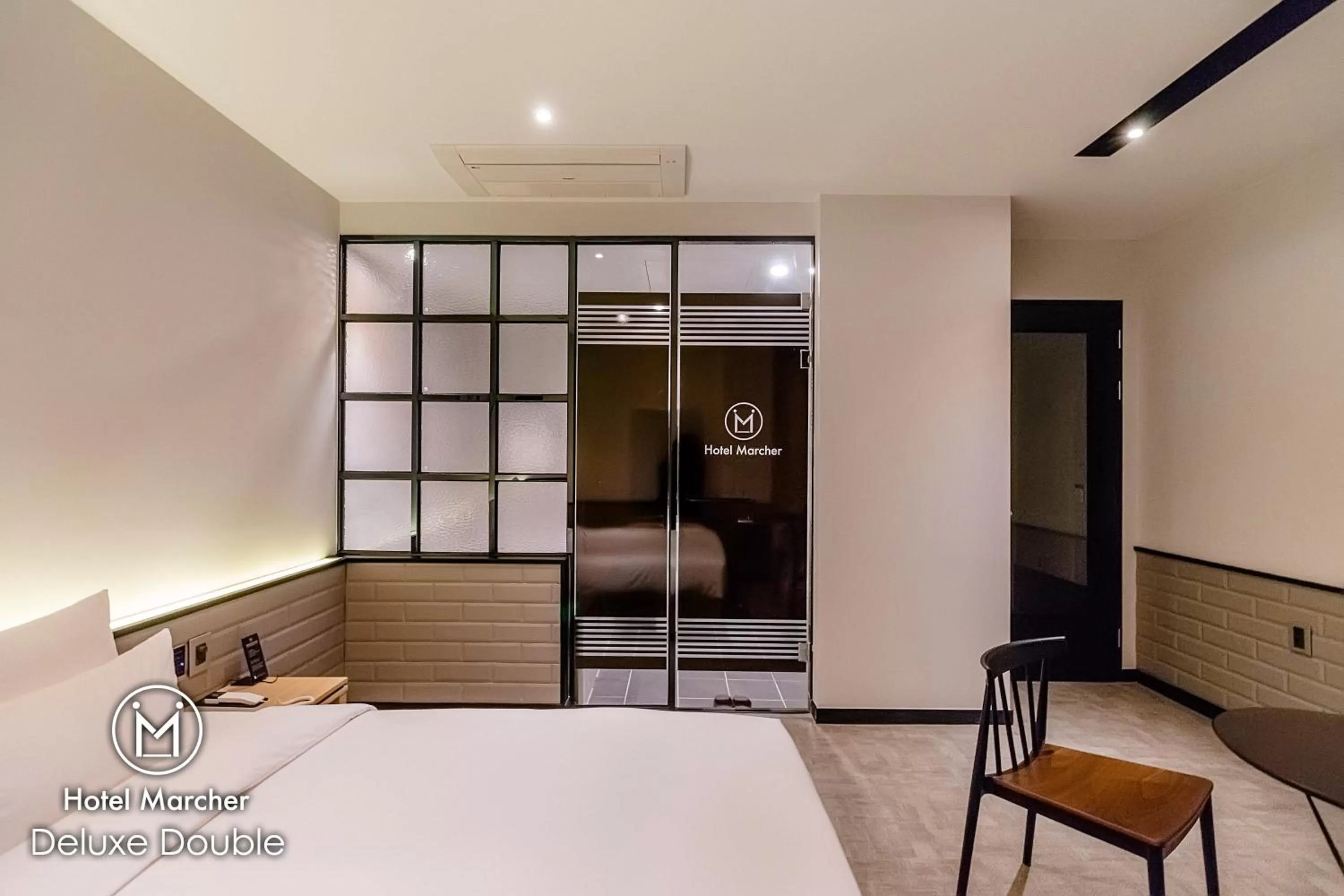 Bedroom, Bed in Hotel Marcher