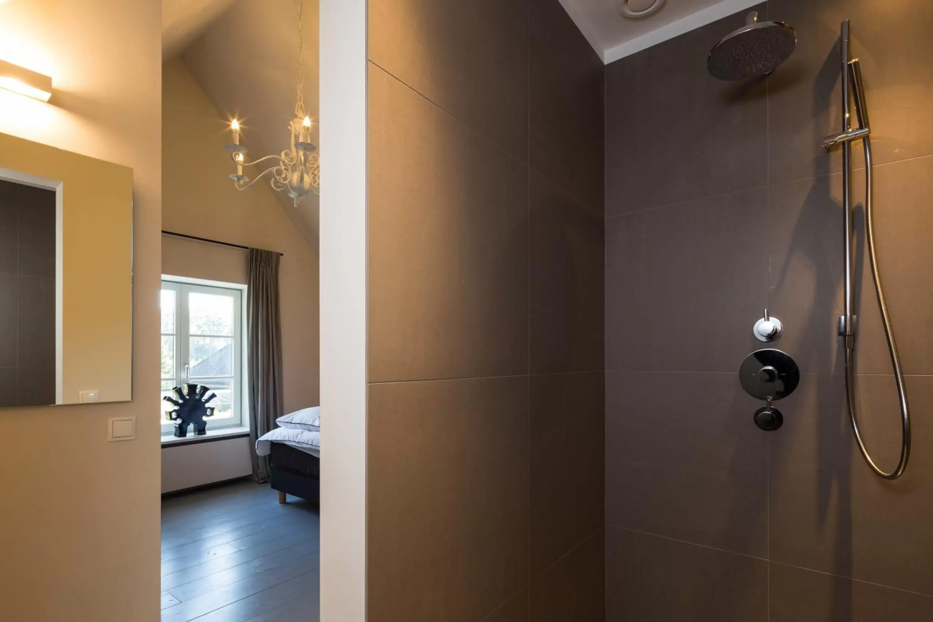 Shower, Bathroom in Bed & Breakfast Karakter