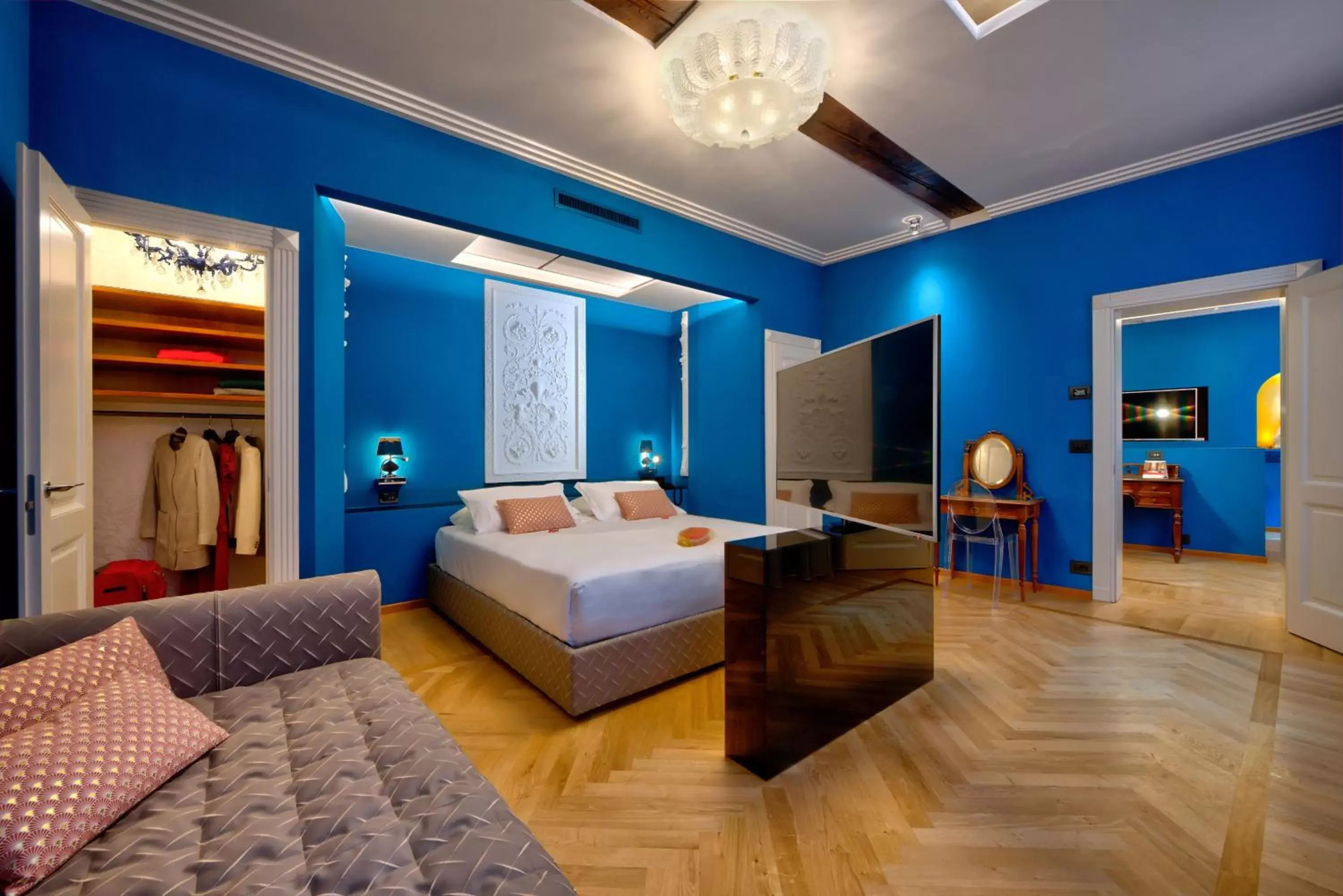 Bedroom in Art Hotel Commercianti