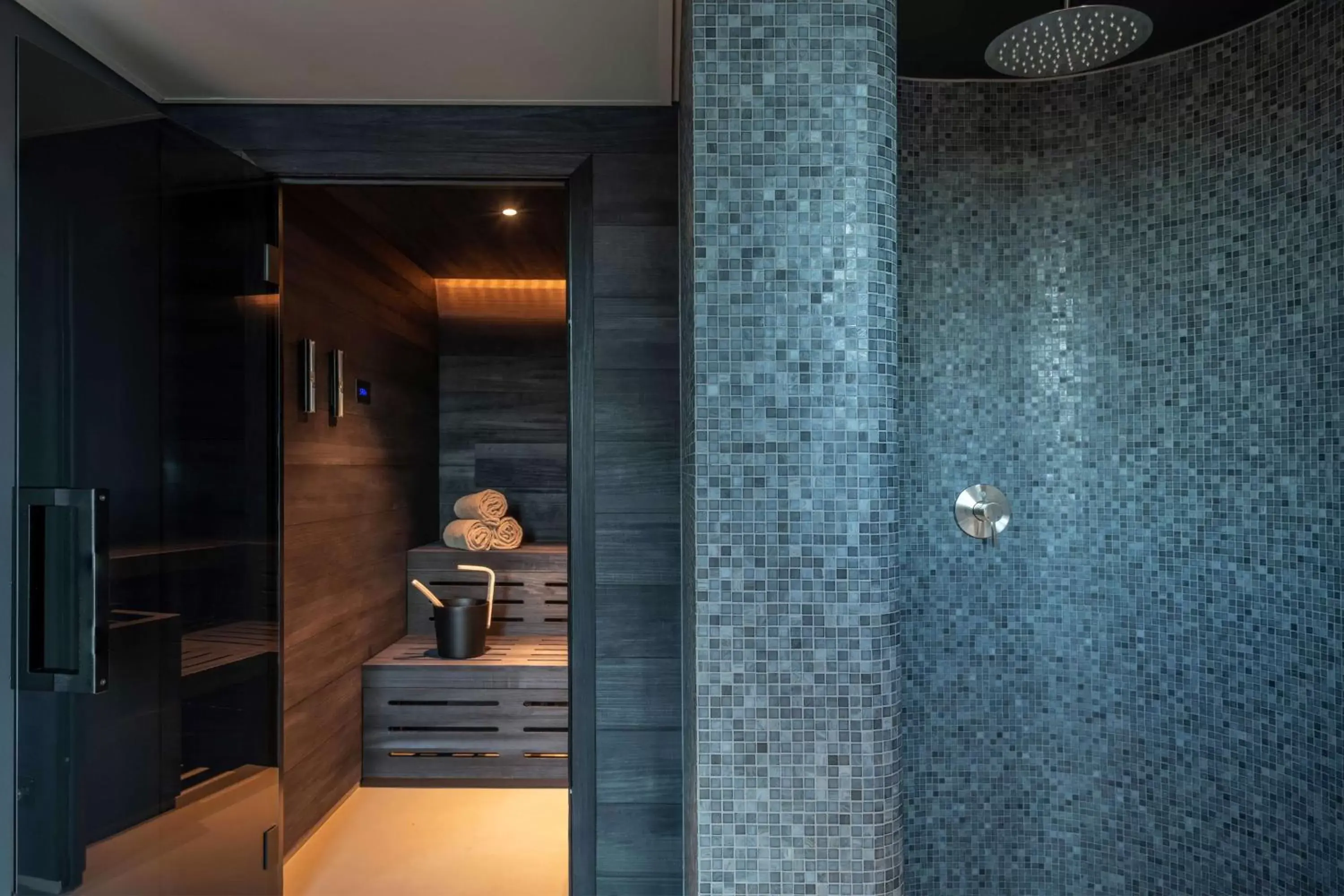 Shower, Bathroom in Hyatt Regency Zurich Airport Circle