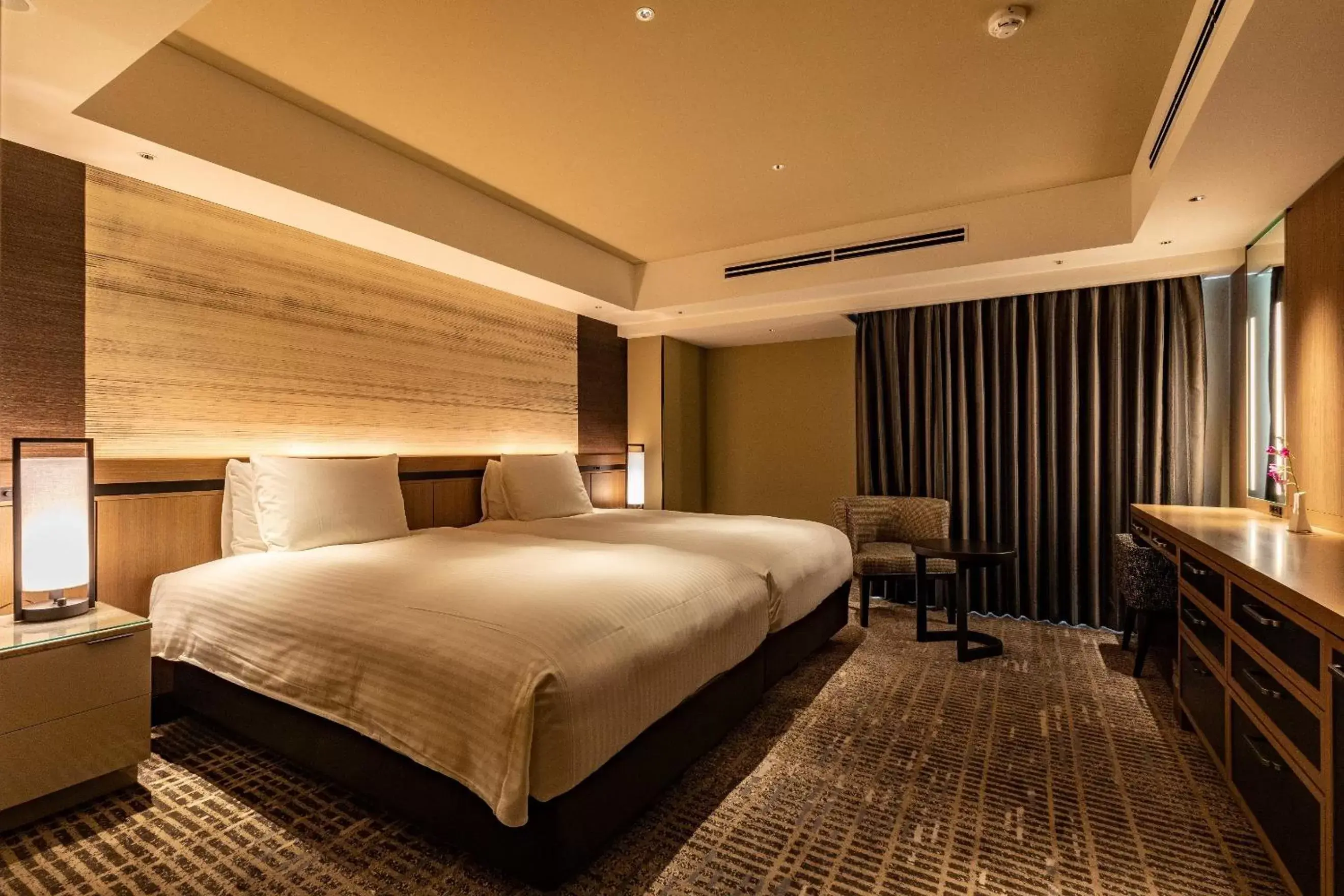 Bedroom, Bed in Hotel Nikko Fukuoka Bedroom, Bed in Hotel Nikko Fukuoka