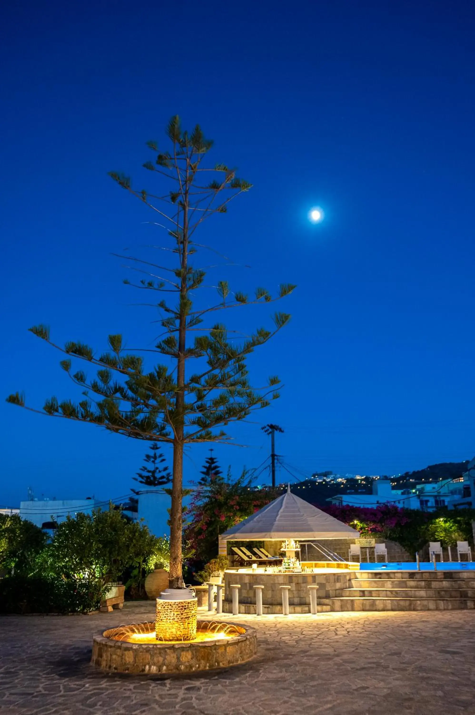 Garden, Property Building in Skala Hotel