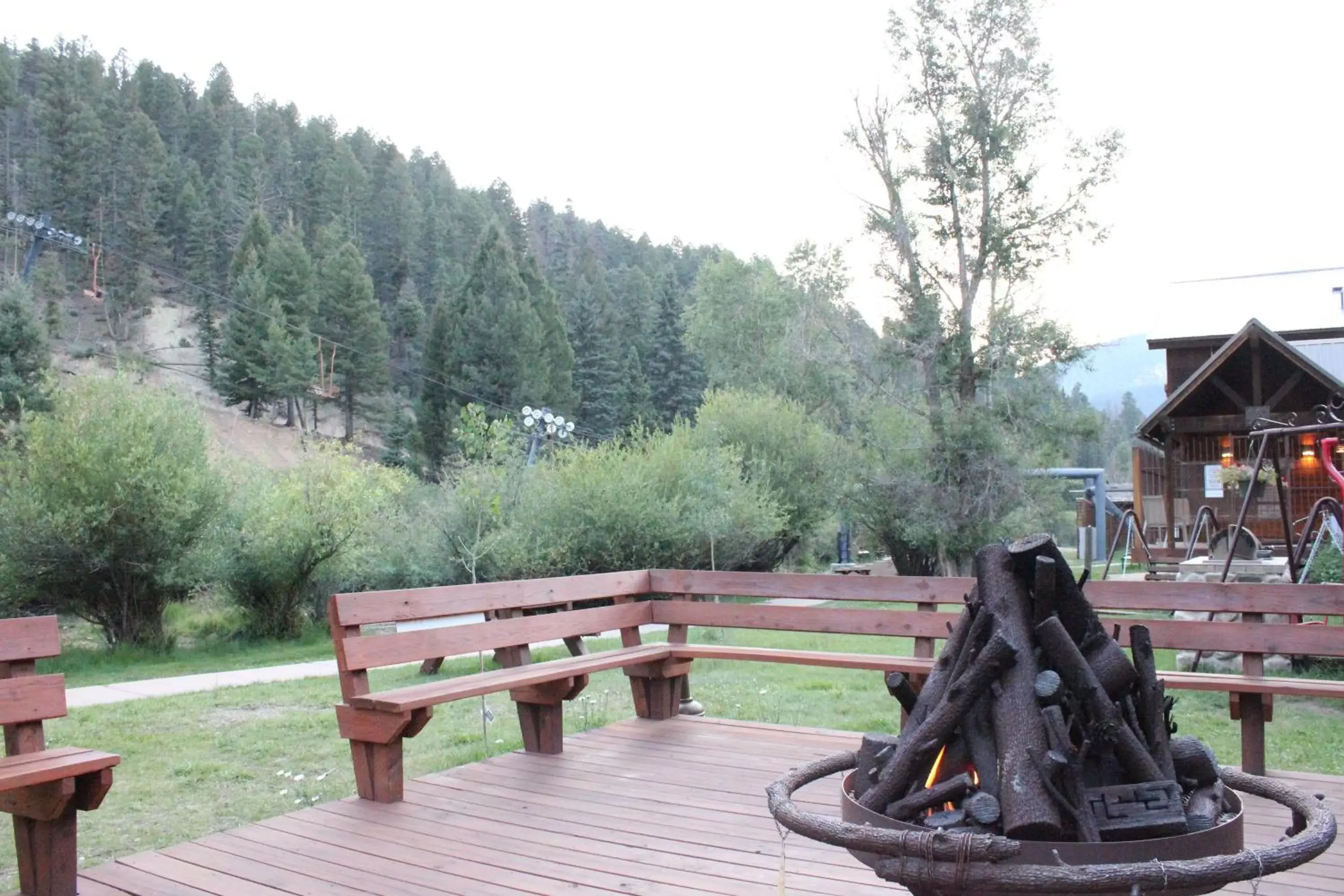 Swimming Pool in Copper King Lodge