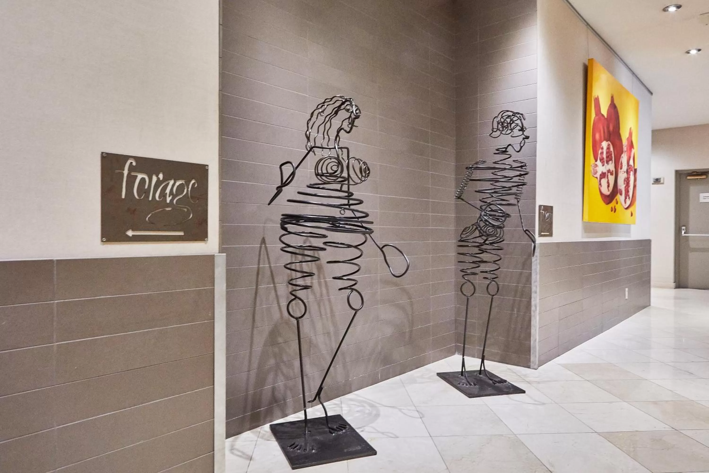 Decorative detail in The Listel Hotel Vancouver