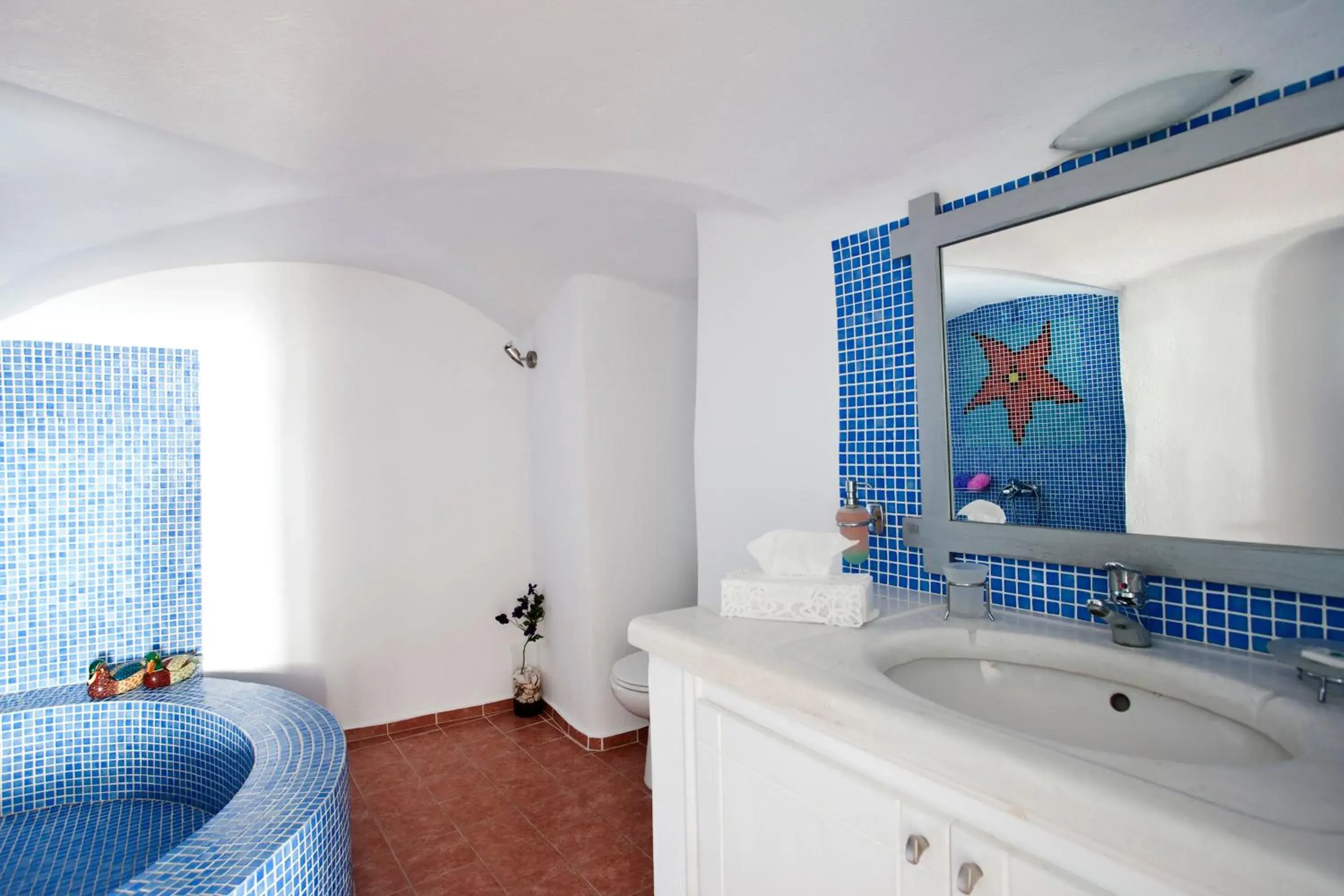 Bathroom in Kastro Suites