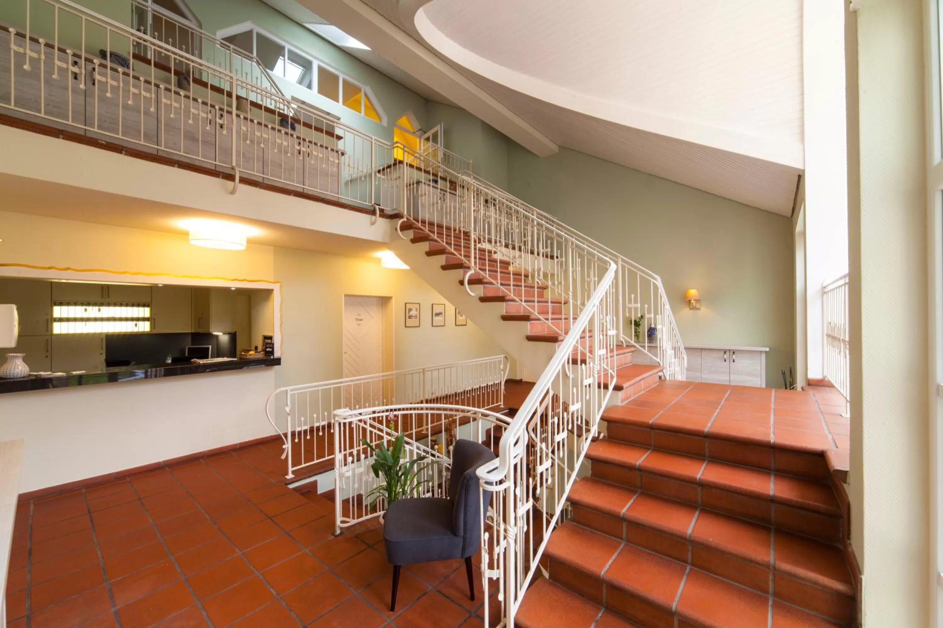 Lobby or reception in Hotel Blechhammer