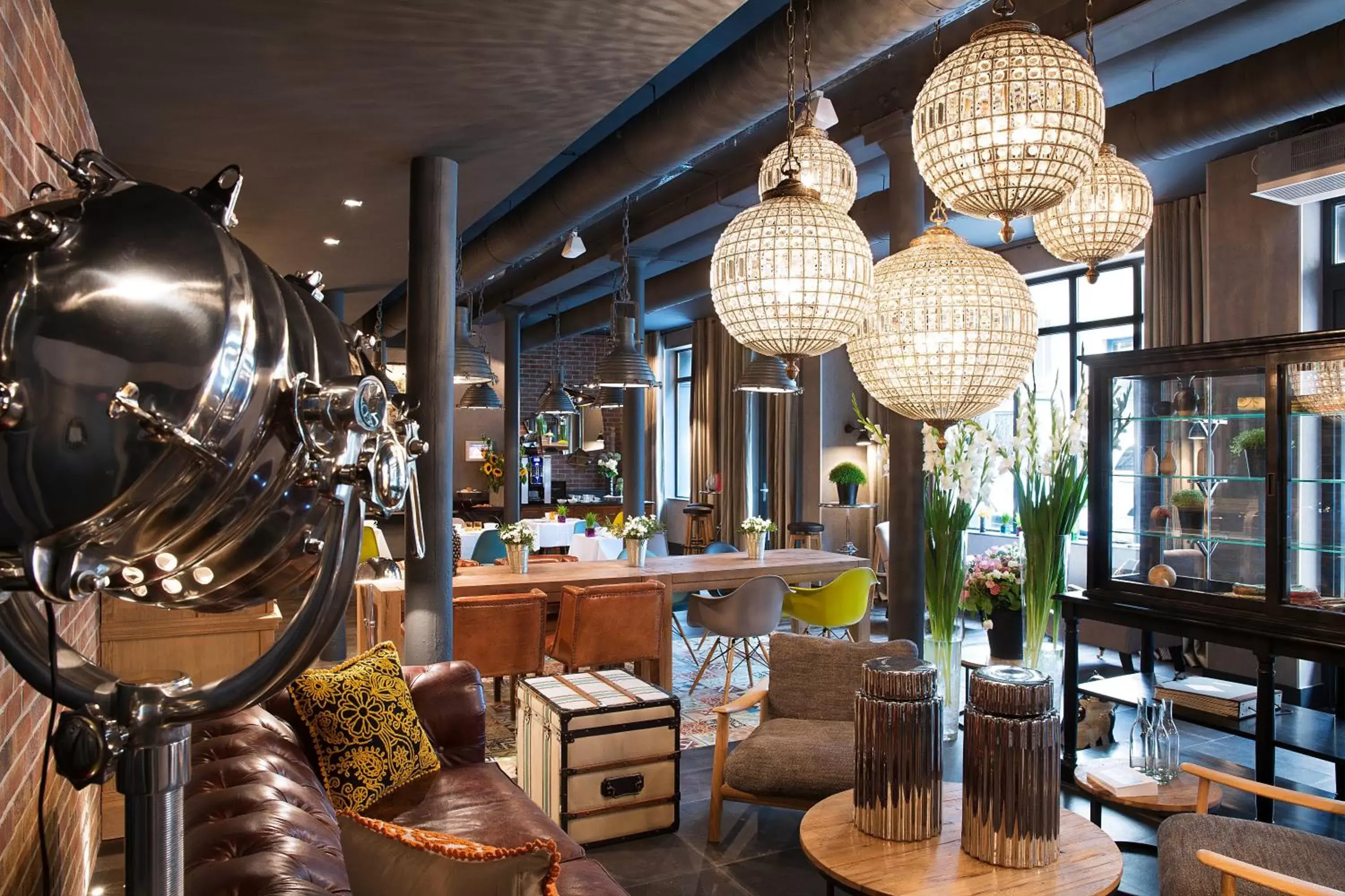 Lobby or reception, Lounge/Bar in Hôtel Fabric