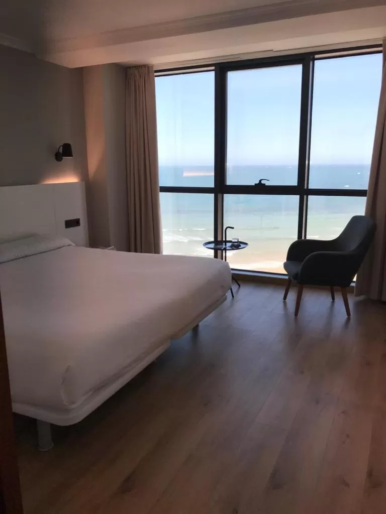 Bed in Hotel Príncipe de Asturias