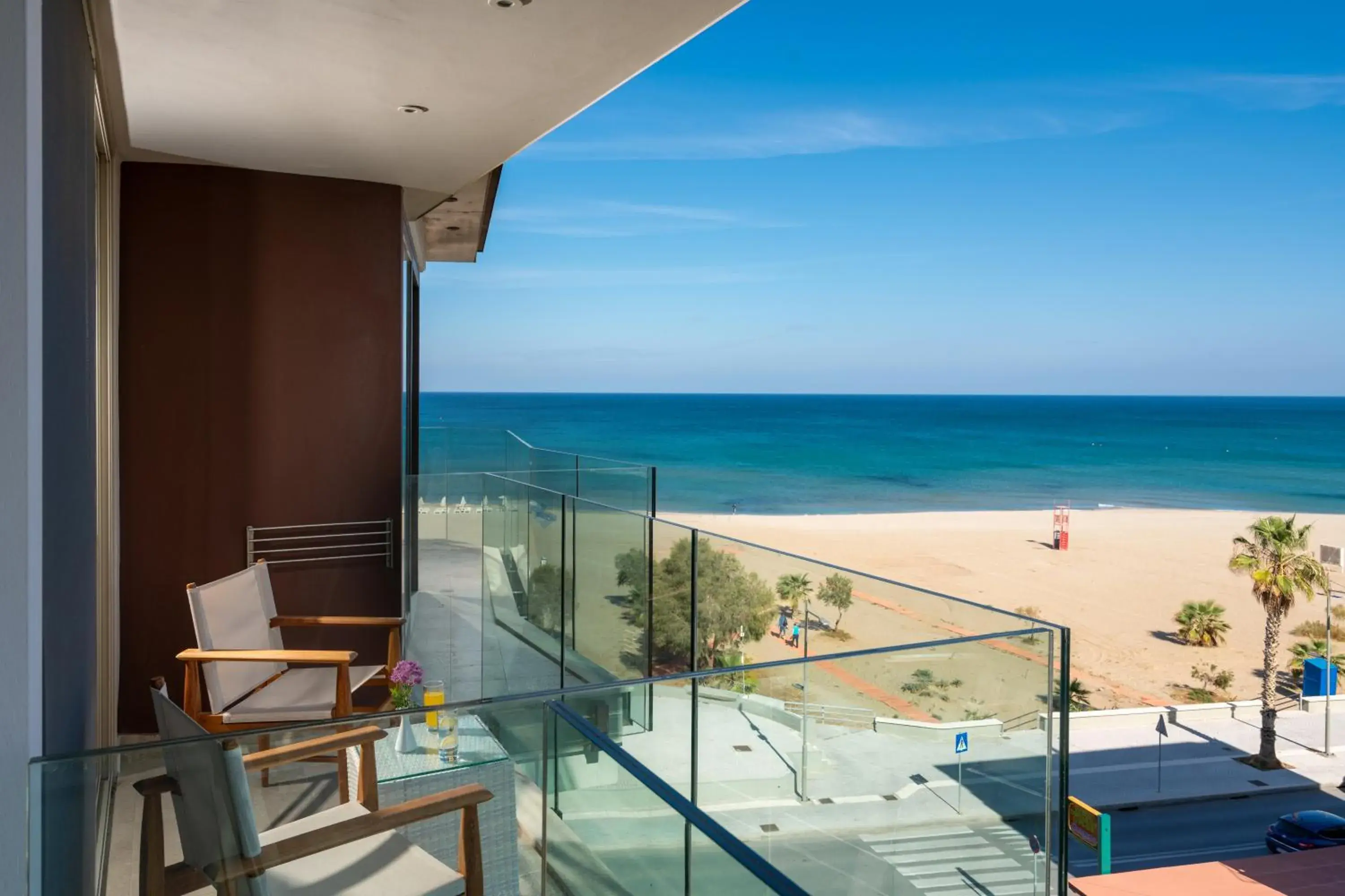 Sea view, Balcony/Terrace in Kriti Beach Hotel