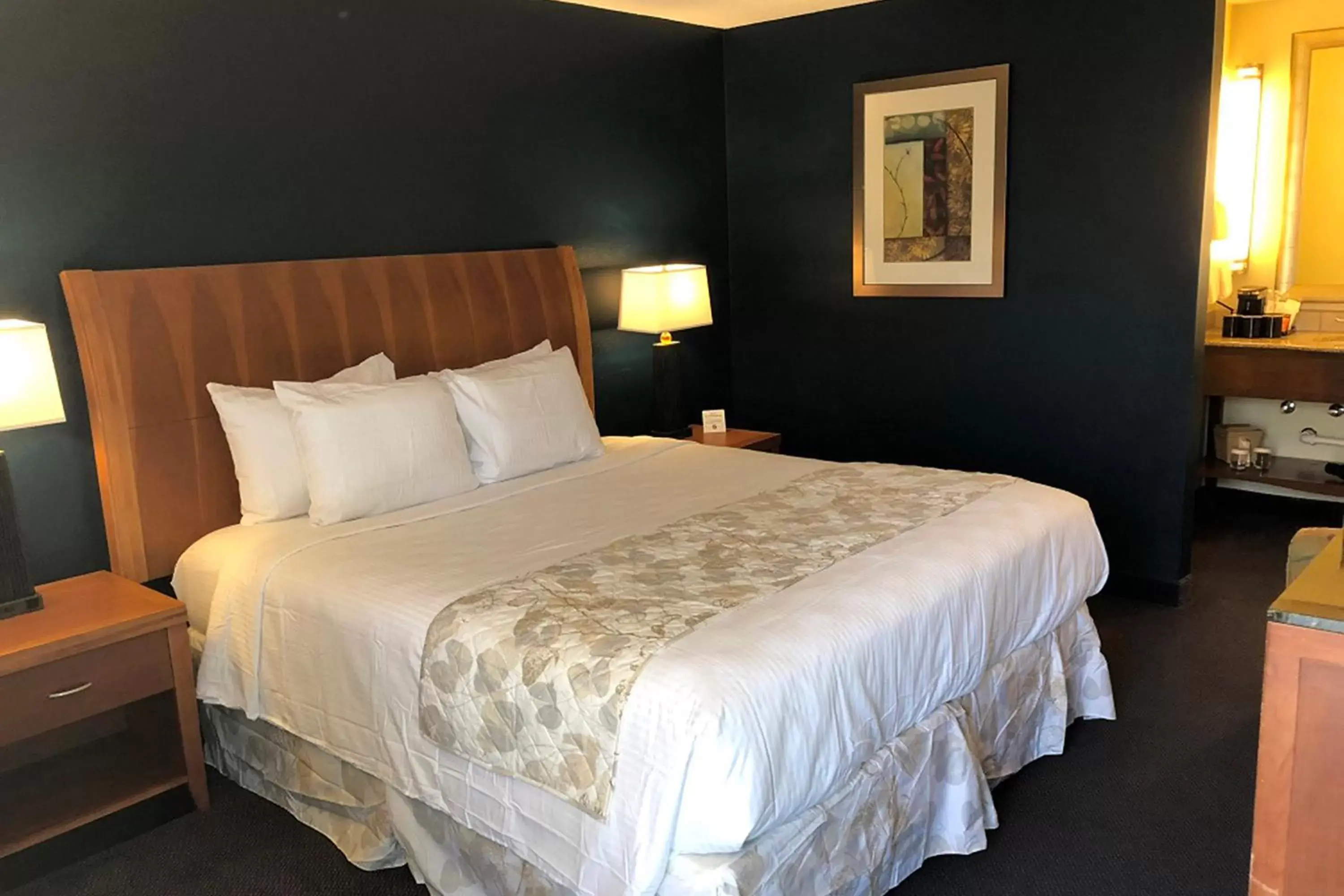 Bathroom, Bed in Cascades Inn