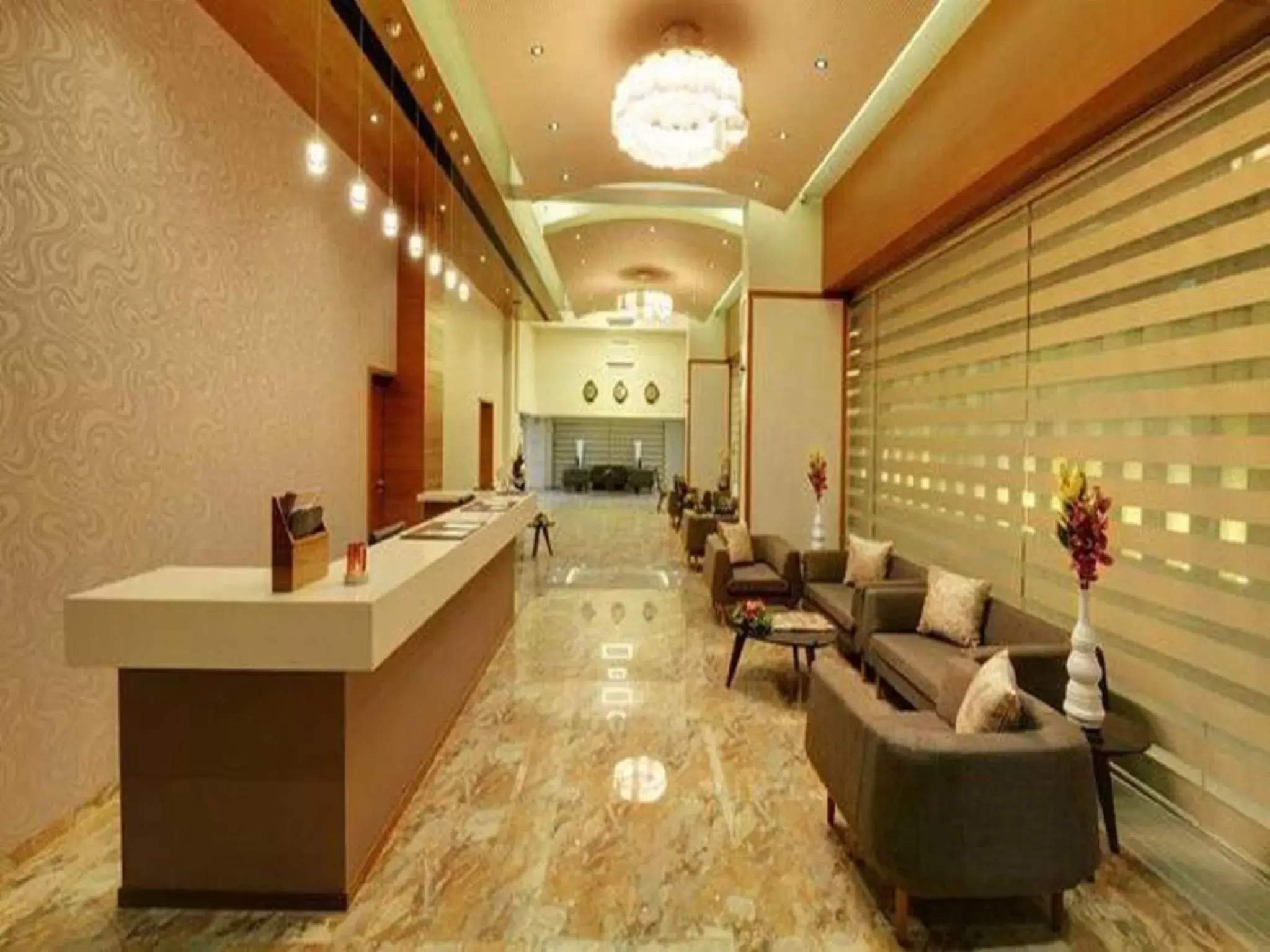 Lobby or reception in Hotel Suba Elite Vadodara Lobby or reception in Hotel Suba Elite Vadodara