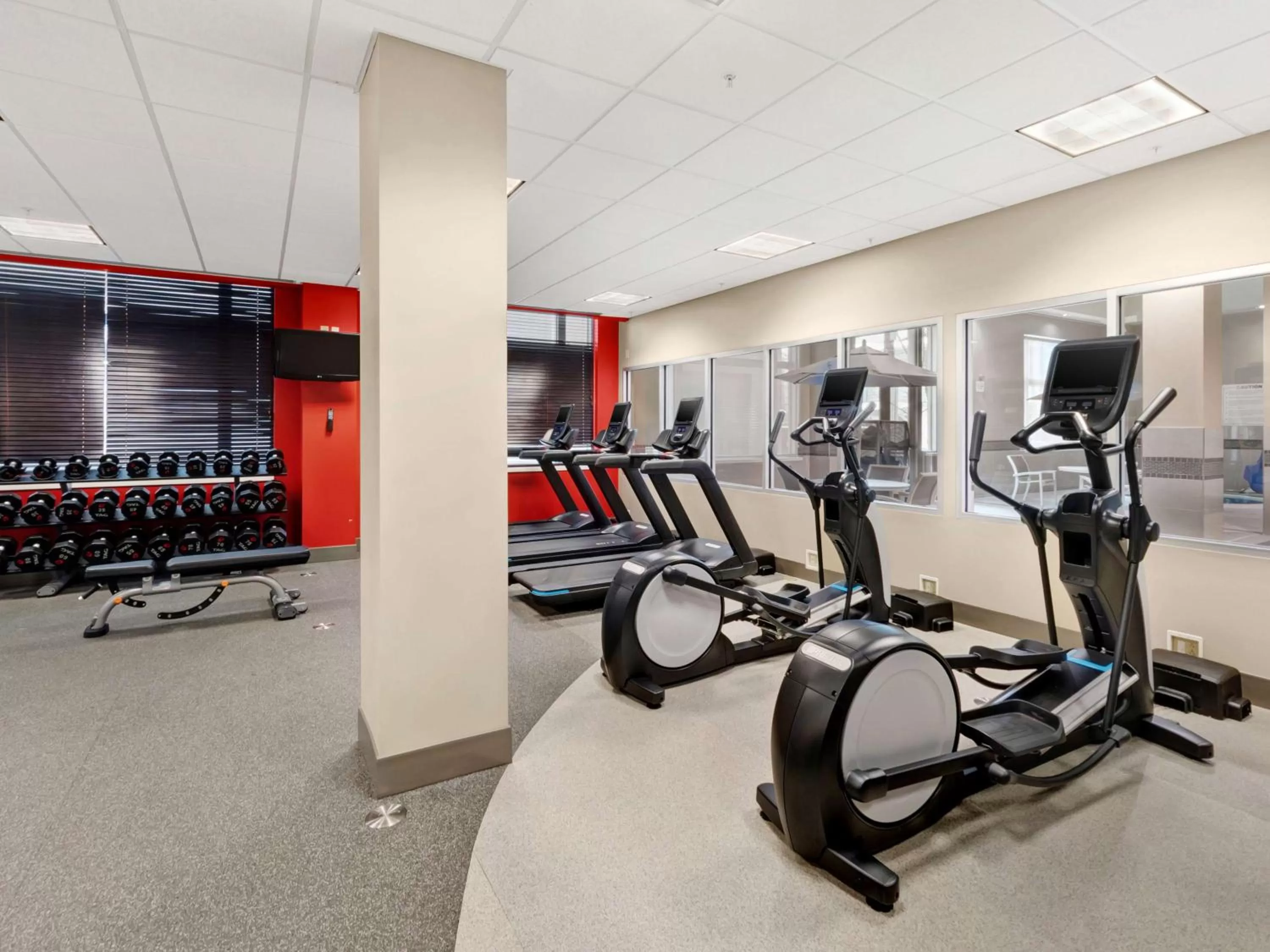 Fitness centre/facilities in Hilton Garden Inn Ithaca