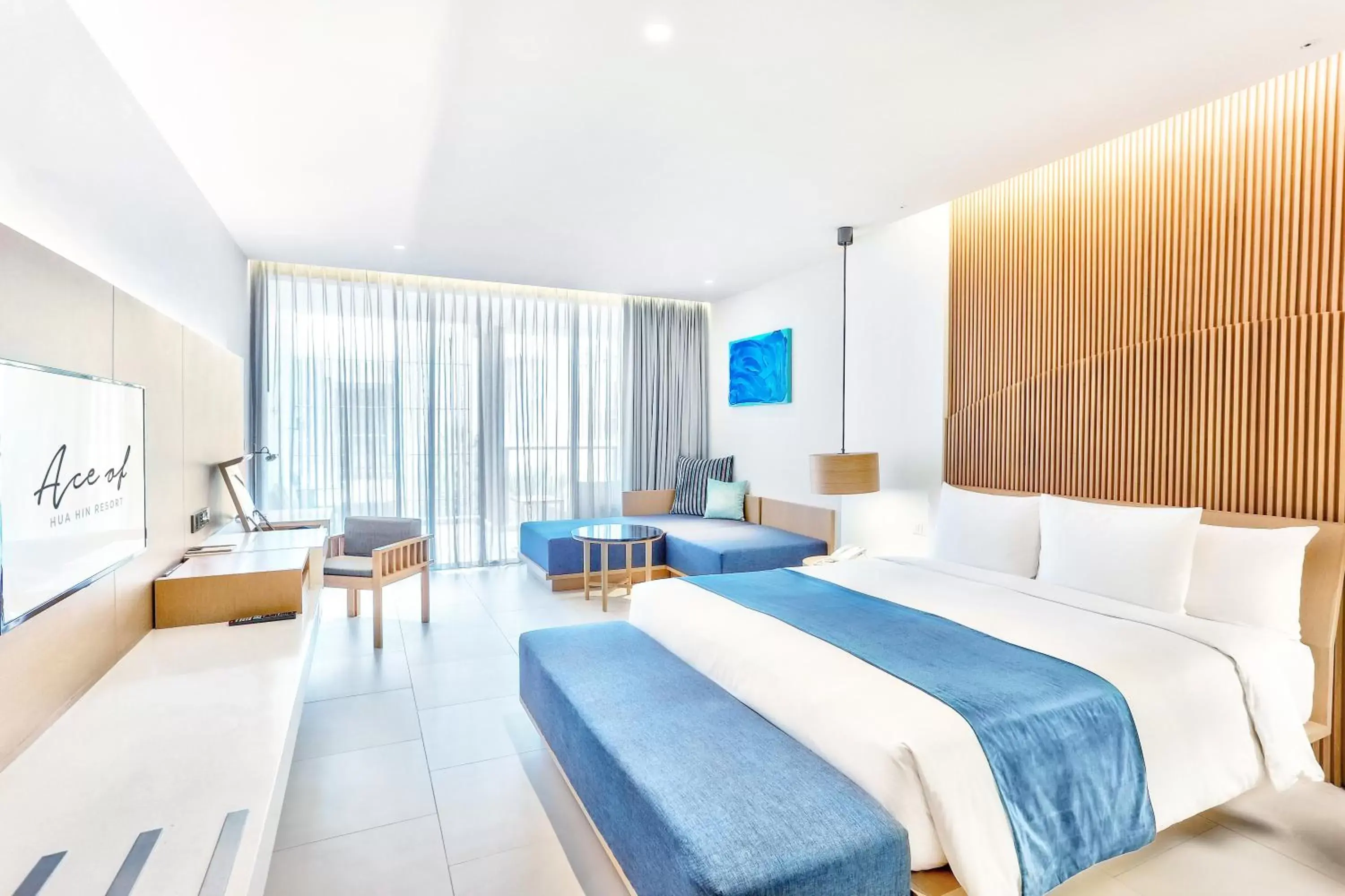 Bedroom, Bed in Ace of Hua Hin Resort - SHA PLUS Bedroom, Bed in Ace of Hua Hin Resort - SHA PLUS