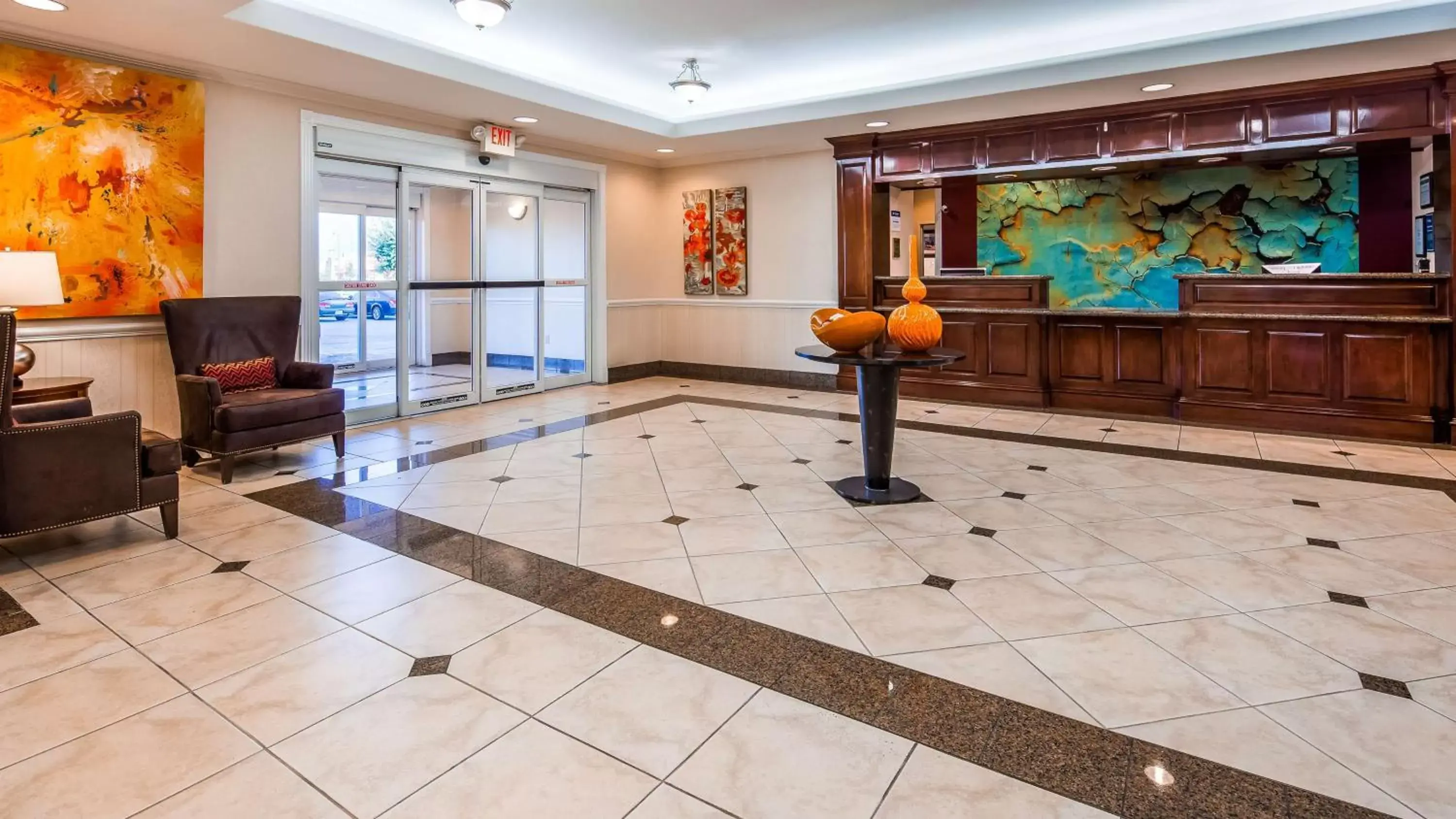 Lobby or reception in Best Western Plus Waxahachie Inn & Suites Lobby or reception in Best Western Plus Waxahachie Inn & Suites