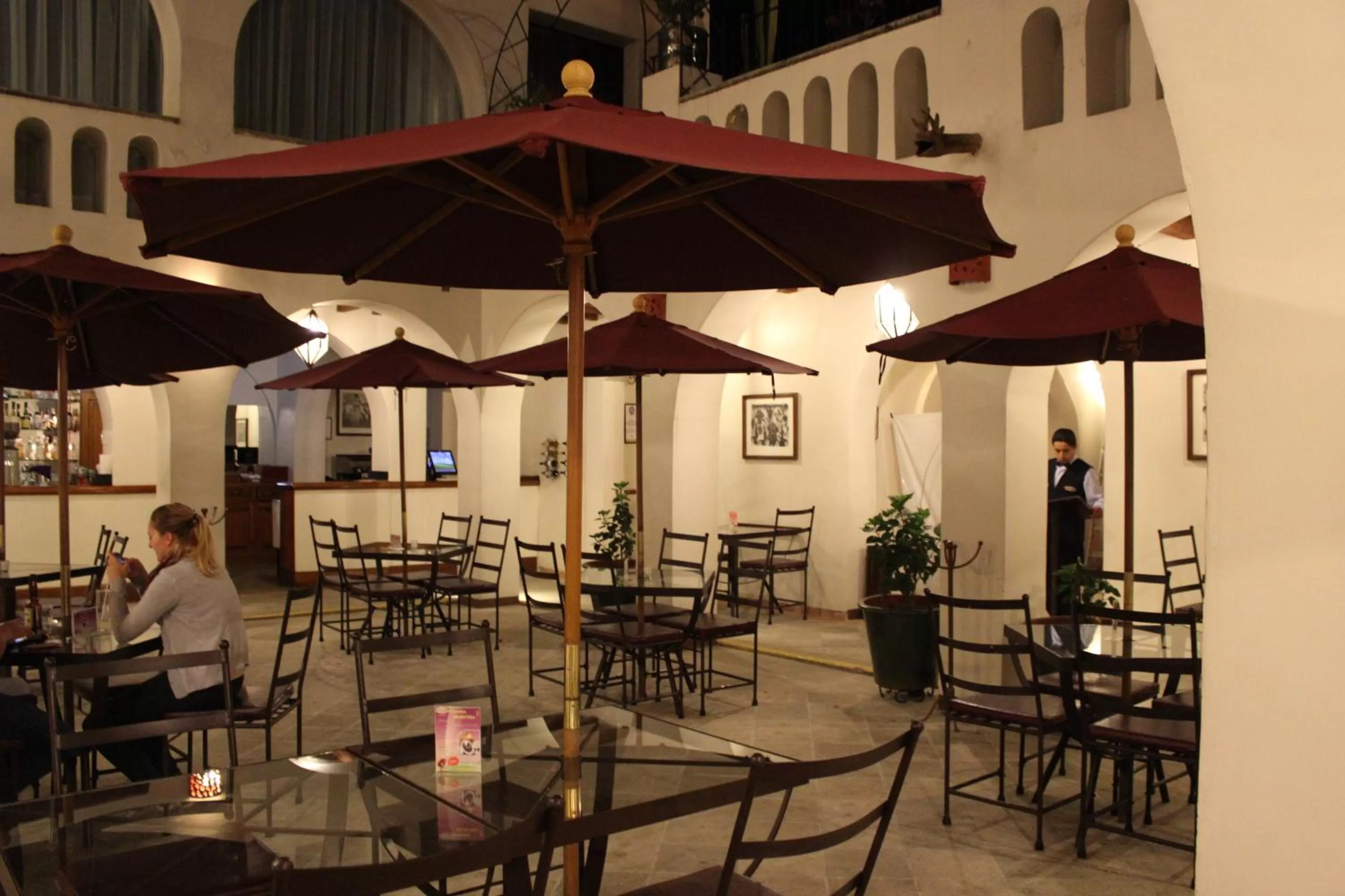 Restaurant/places to eat in Hotel Casa Conzatti