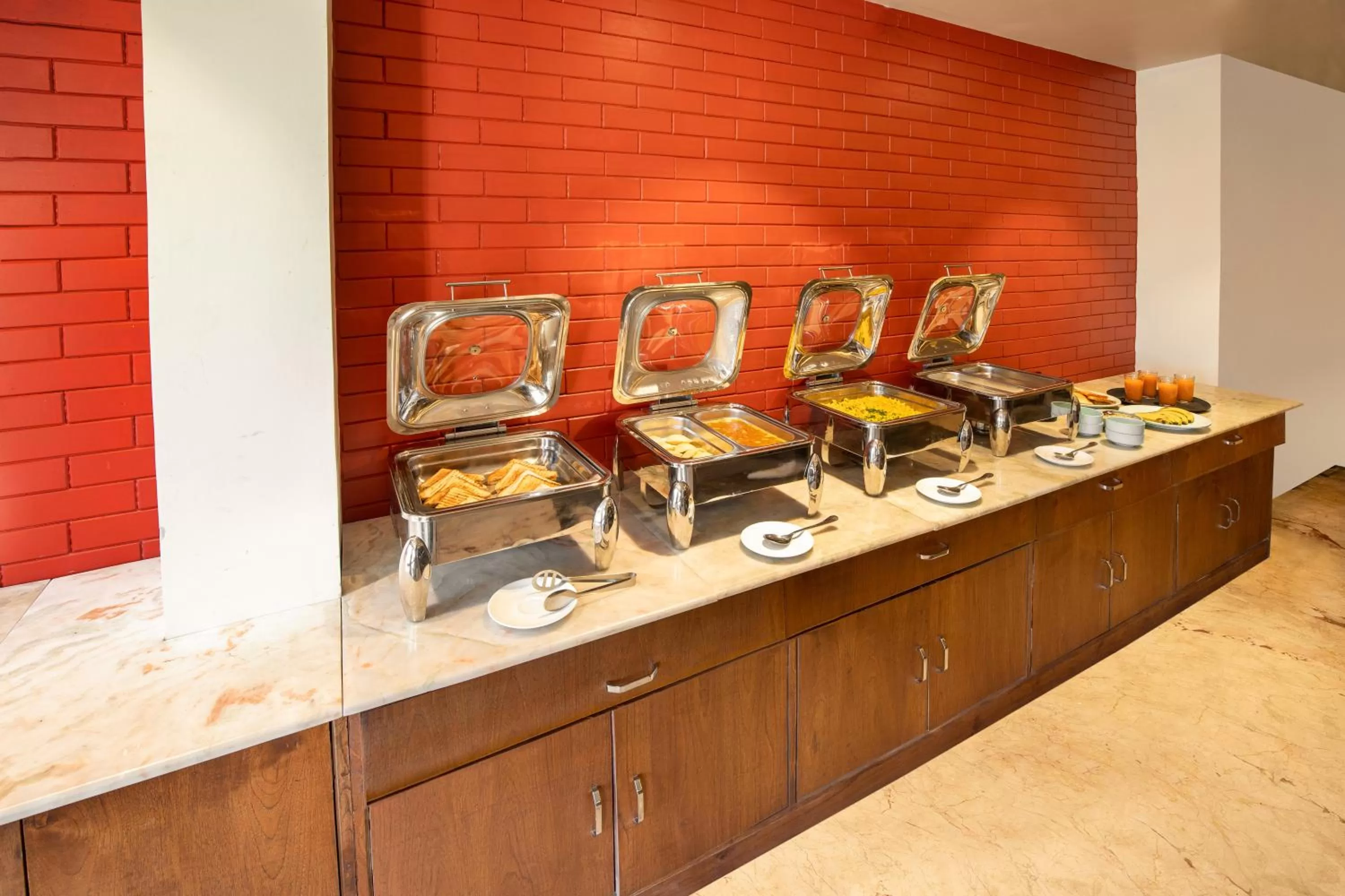 Buffet breakfast in Seasons A Boutique Hotel