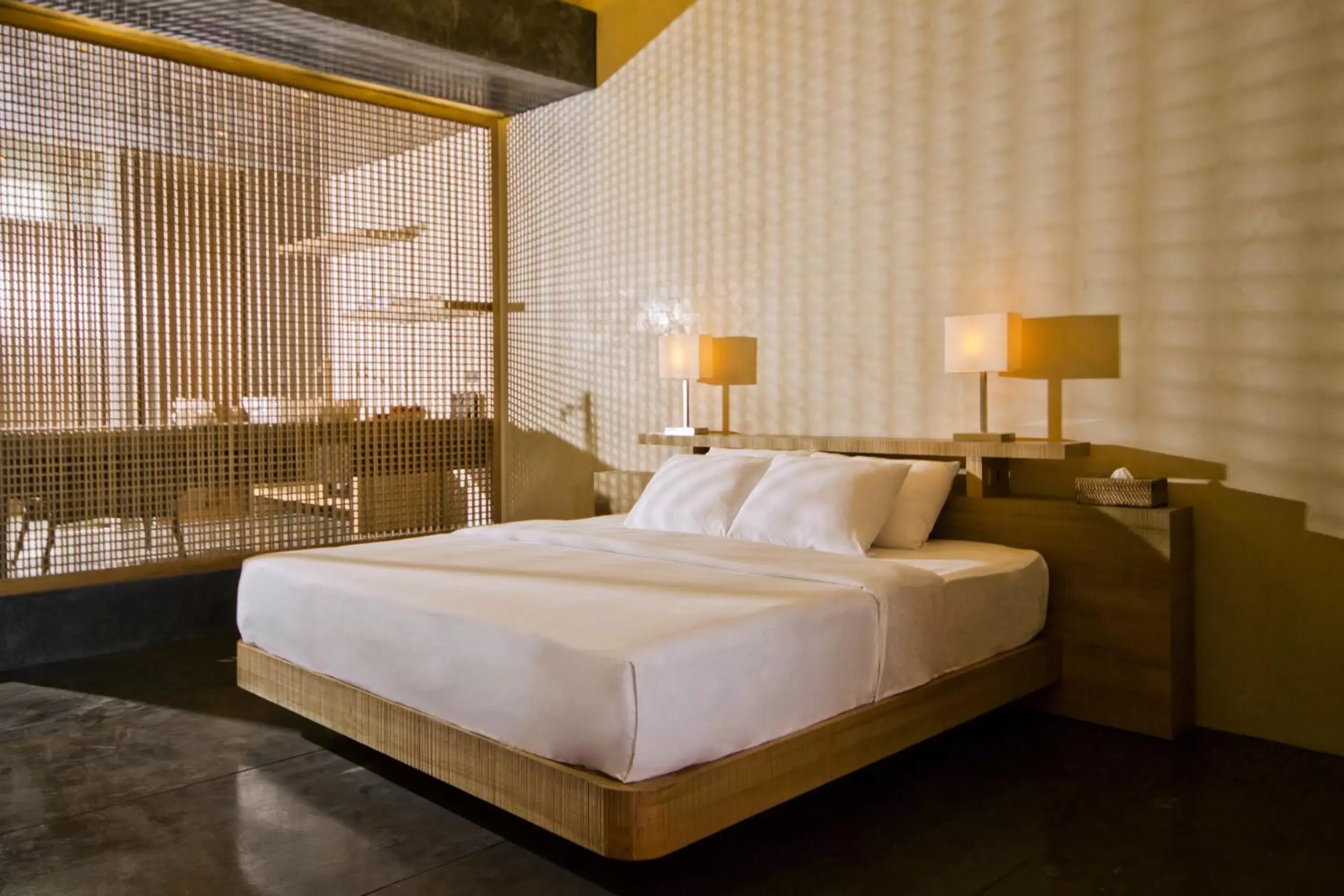 Bed in Amorita Resort