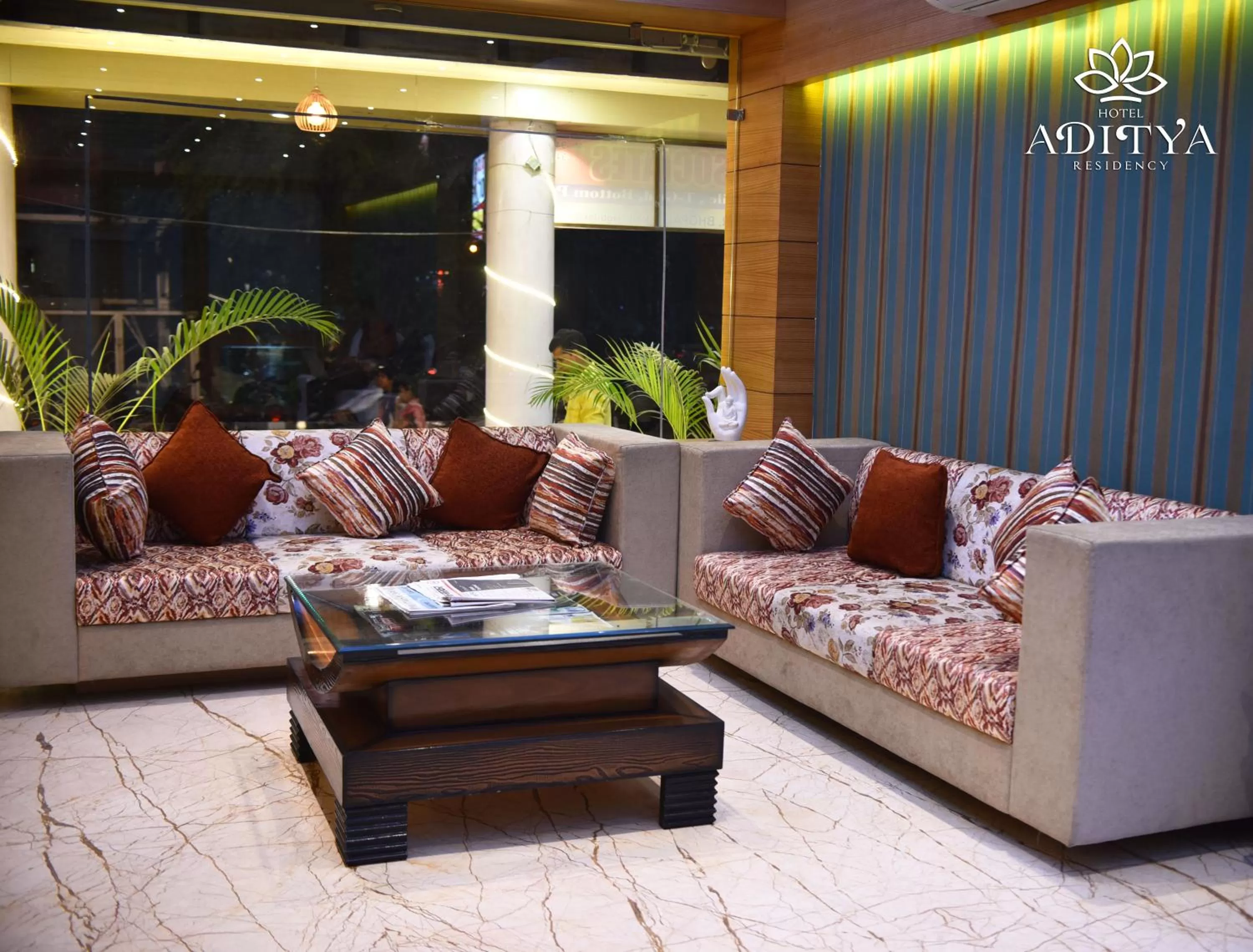 Lobby or reception in Hotel Aditya Residency