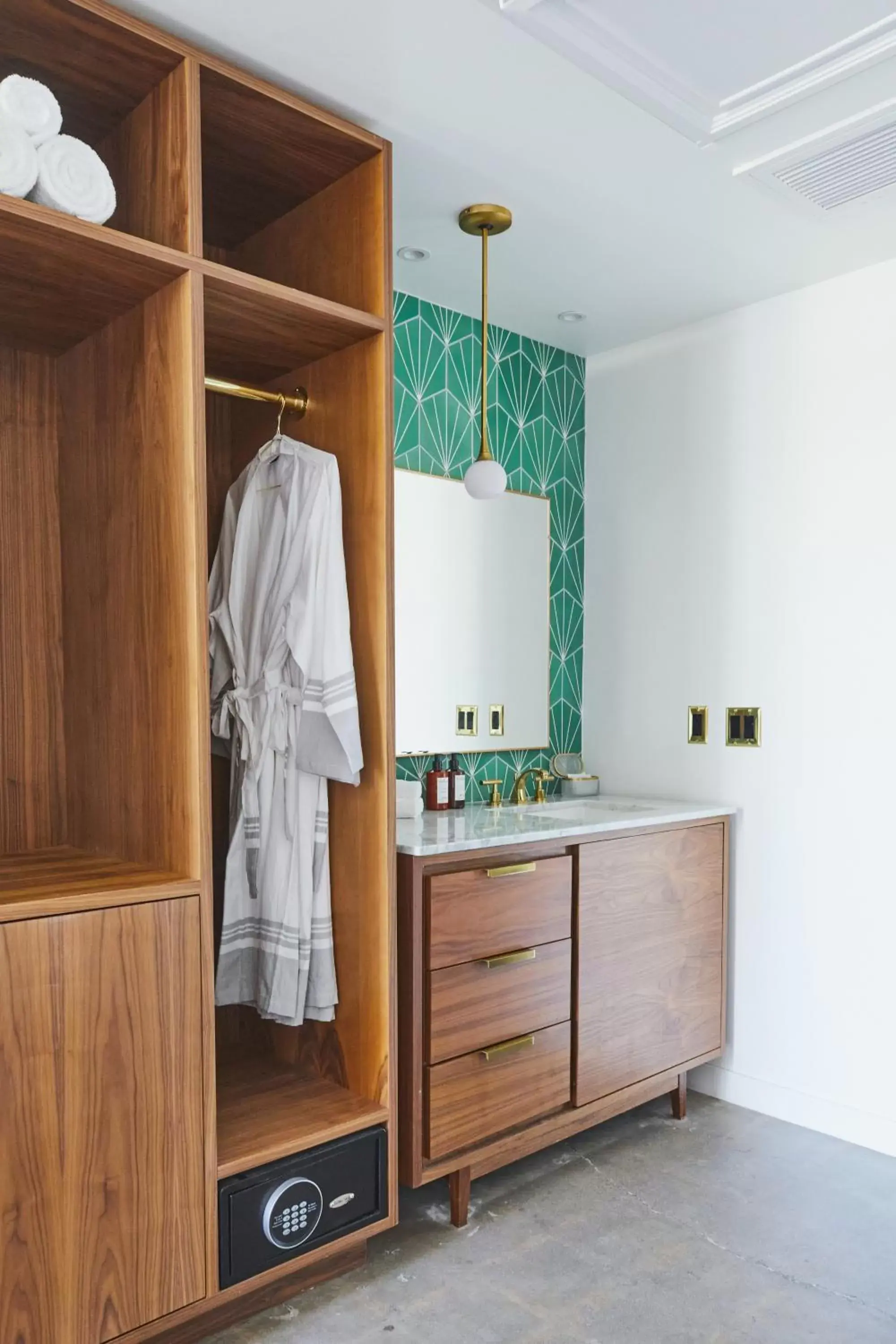 Bathroom in RISE Uptown Bathroom in RISE Uptown